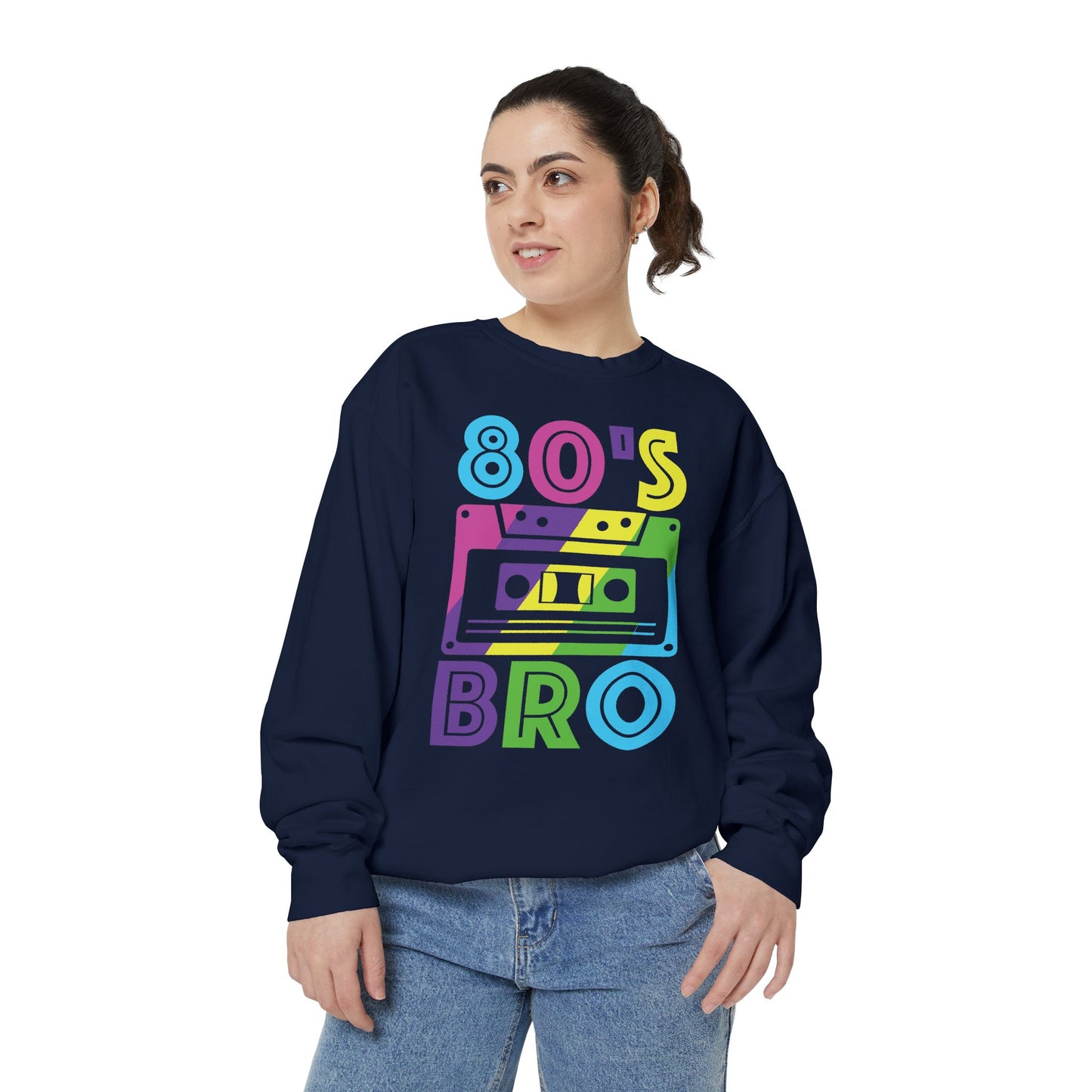 Retro 80's Bro Sweatshirt