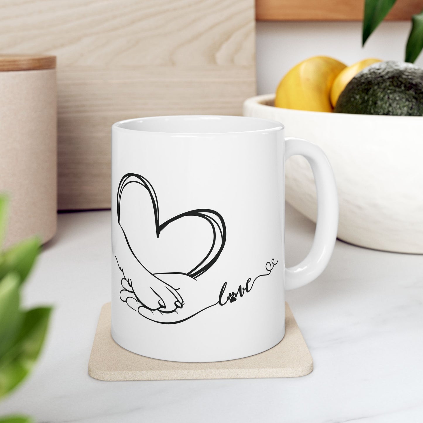 Cute Pet Lover's Ceramic Mug - 11oz & 15oz