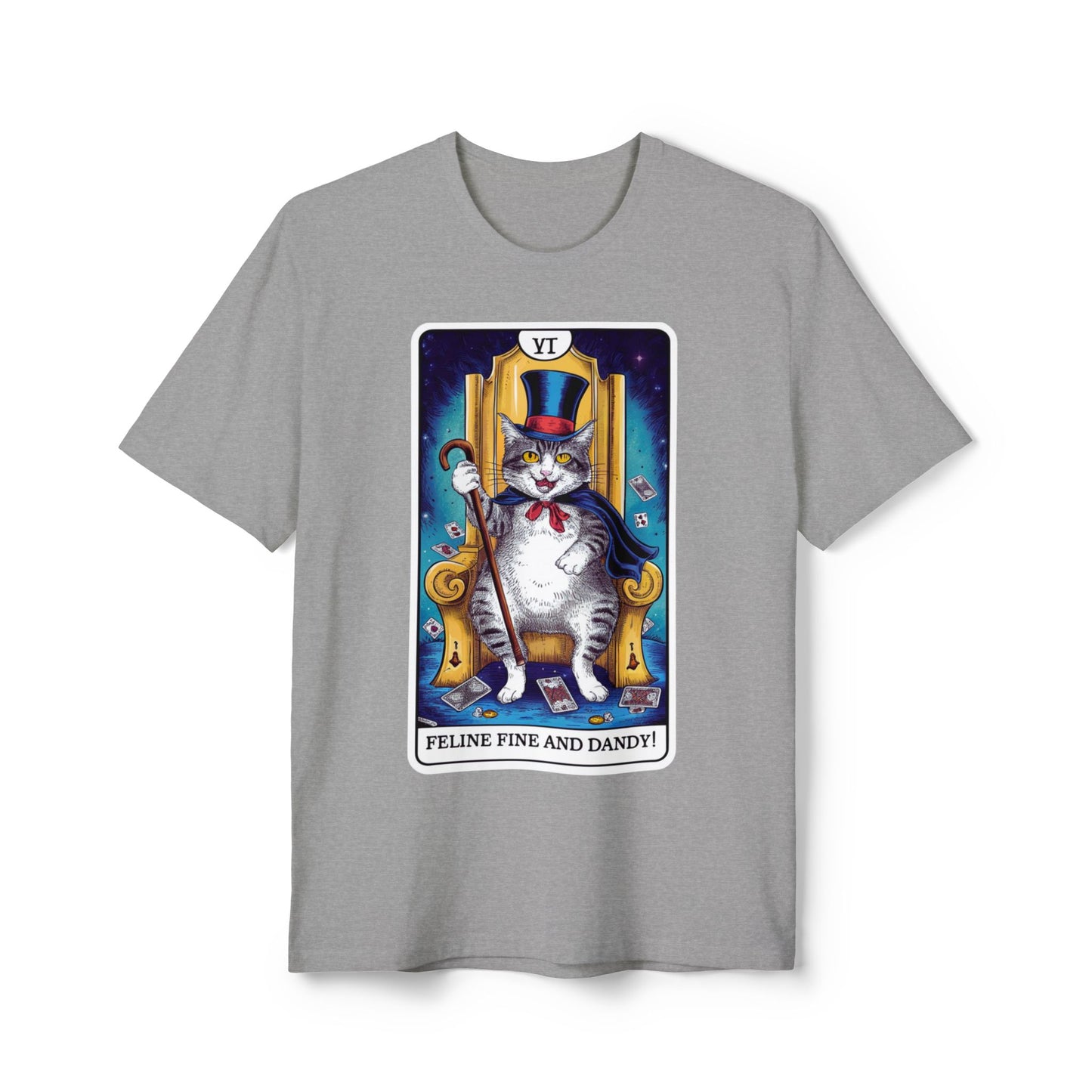 Feline Fine and Dandy Cat T-Shirt