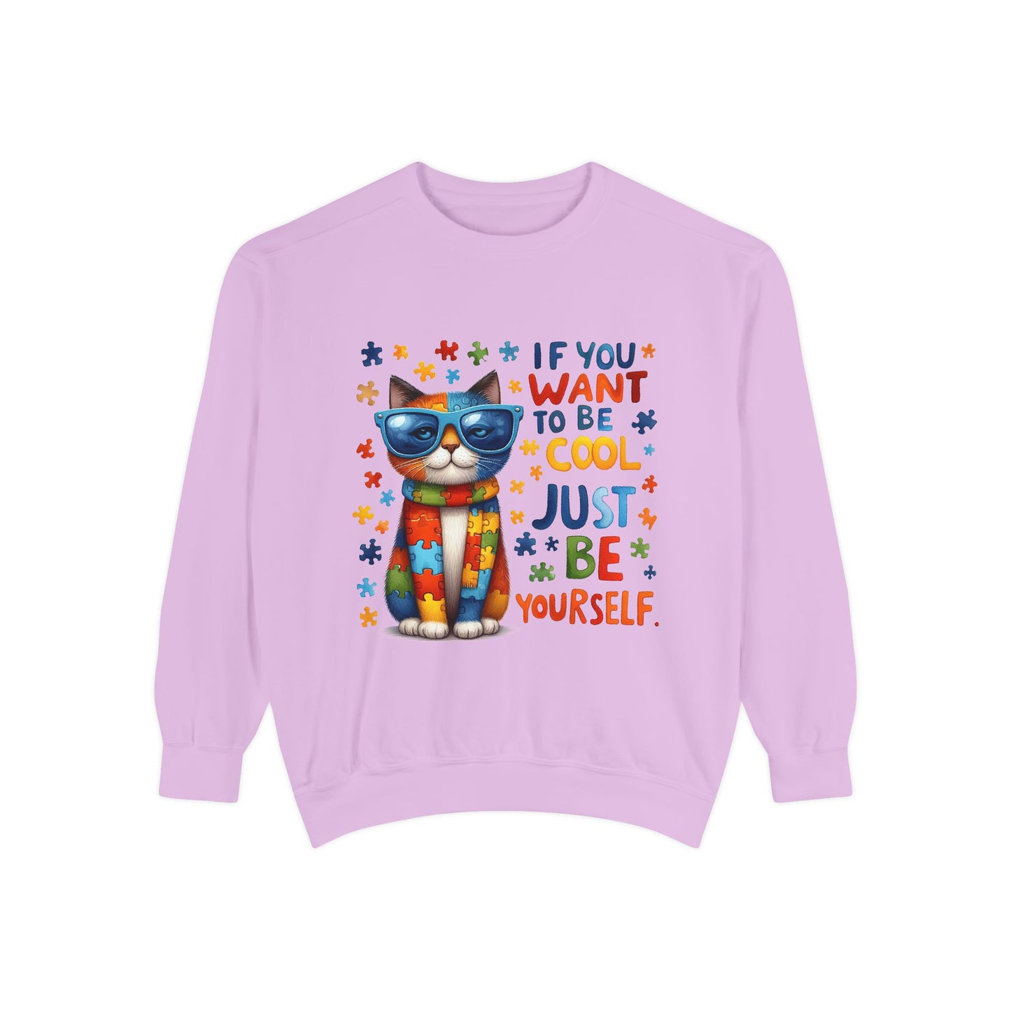 Cool Cat Inspirational Sweatshirt