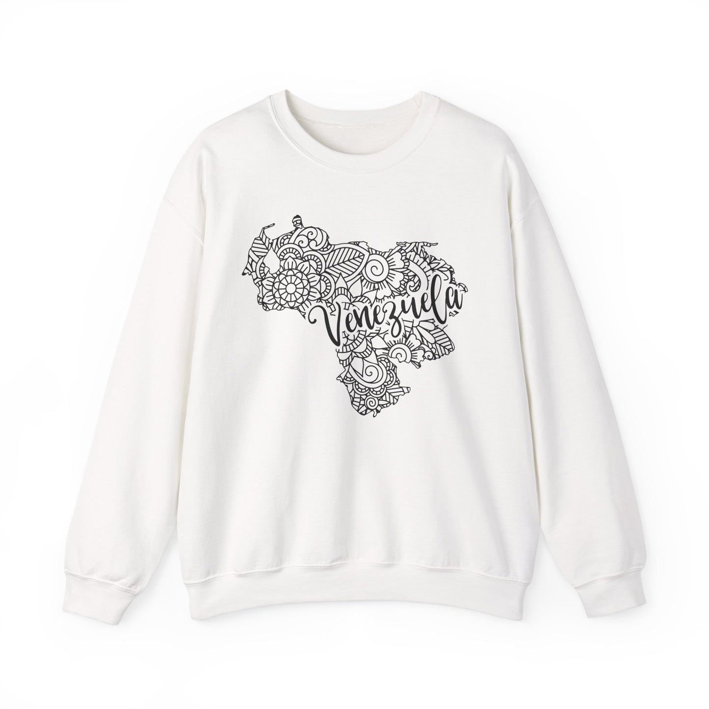Venezuela Map Crewneck Sweatshirt