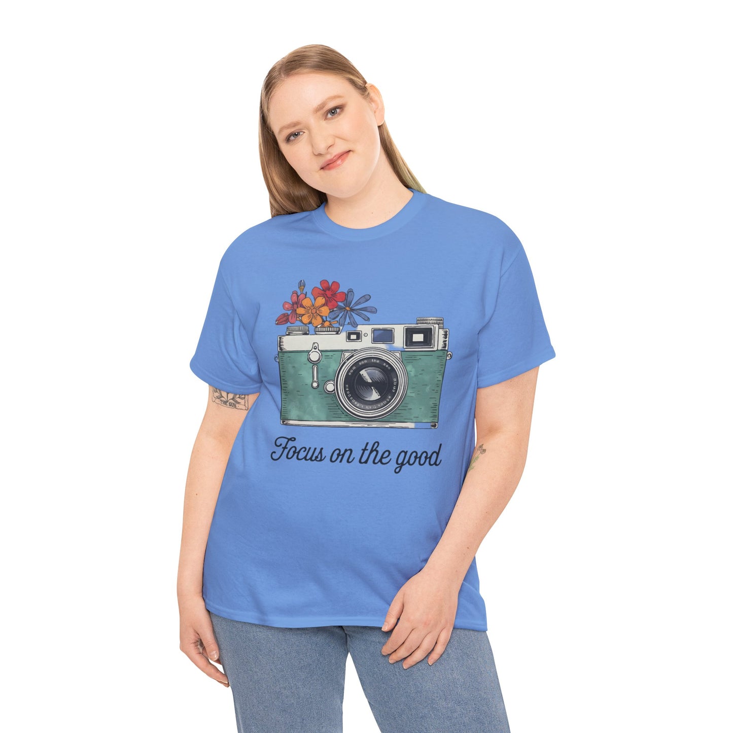 Focus on the Good Unisex Heavy Cotton Tee
