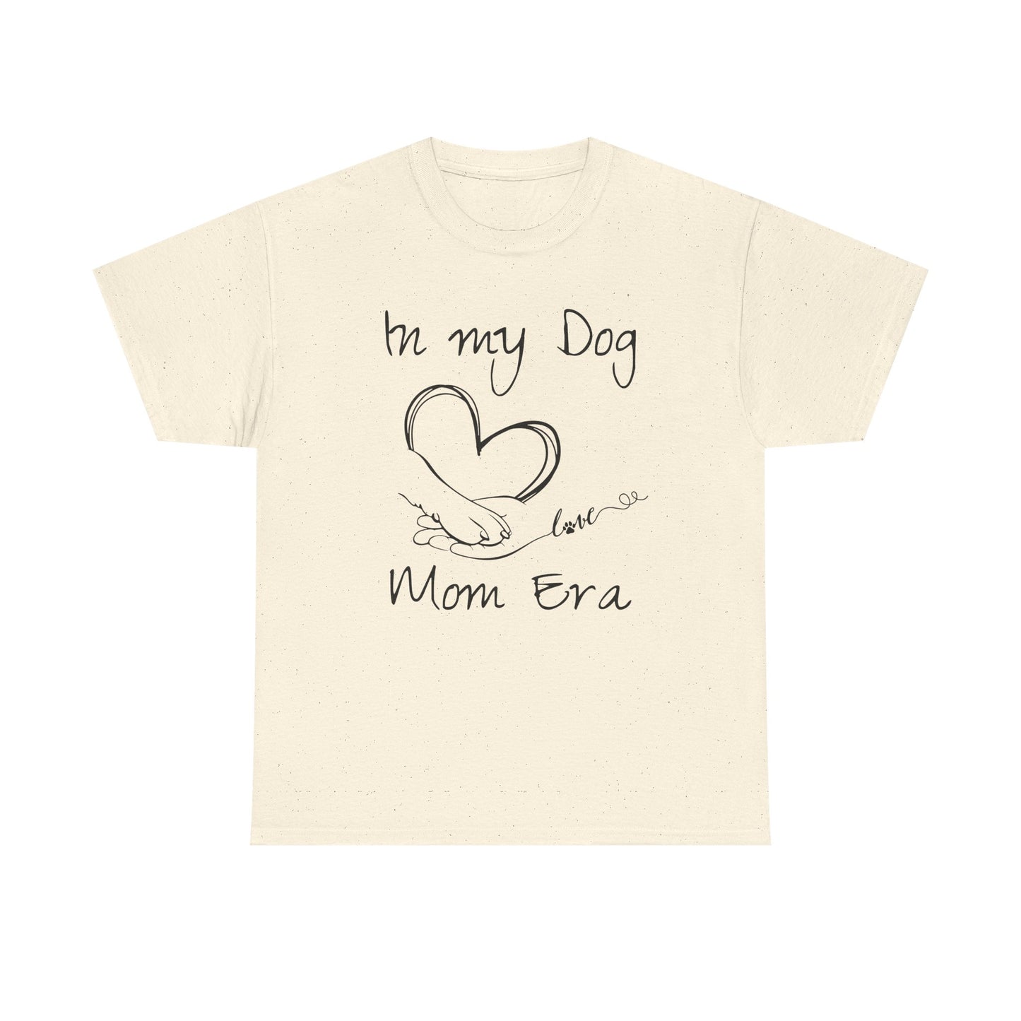 In My Dog Mom Era Unisex Heavy Cotton Tee