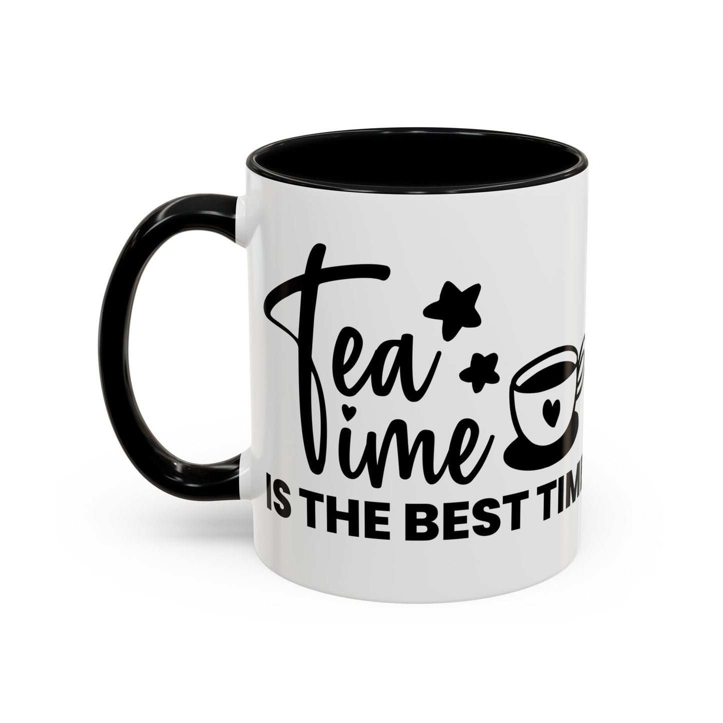 Tea Time Accent Coffee Mug
