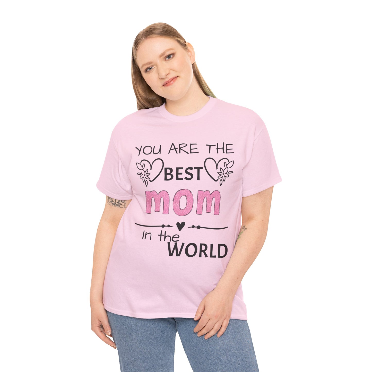 Best Mom Unisex Heavy Cotton Tee