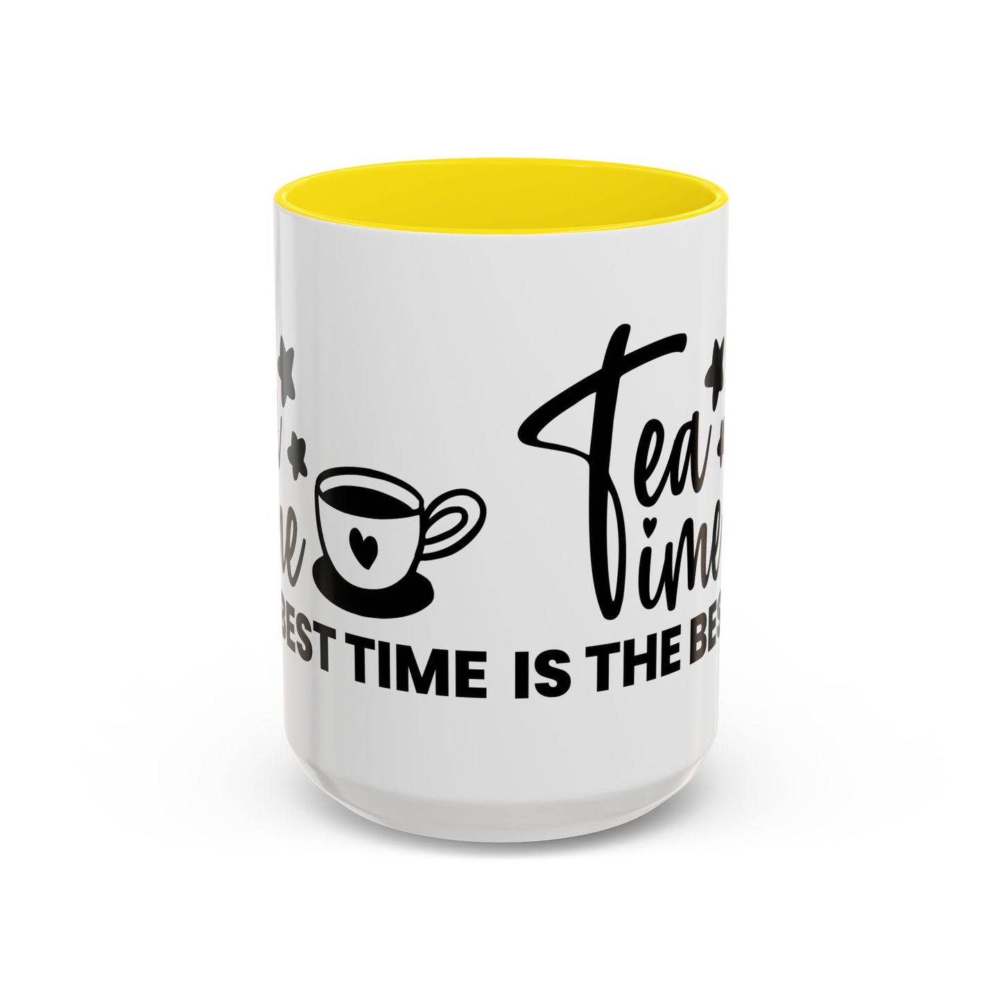 Tea Time Accent Coffee Mug
