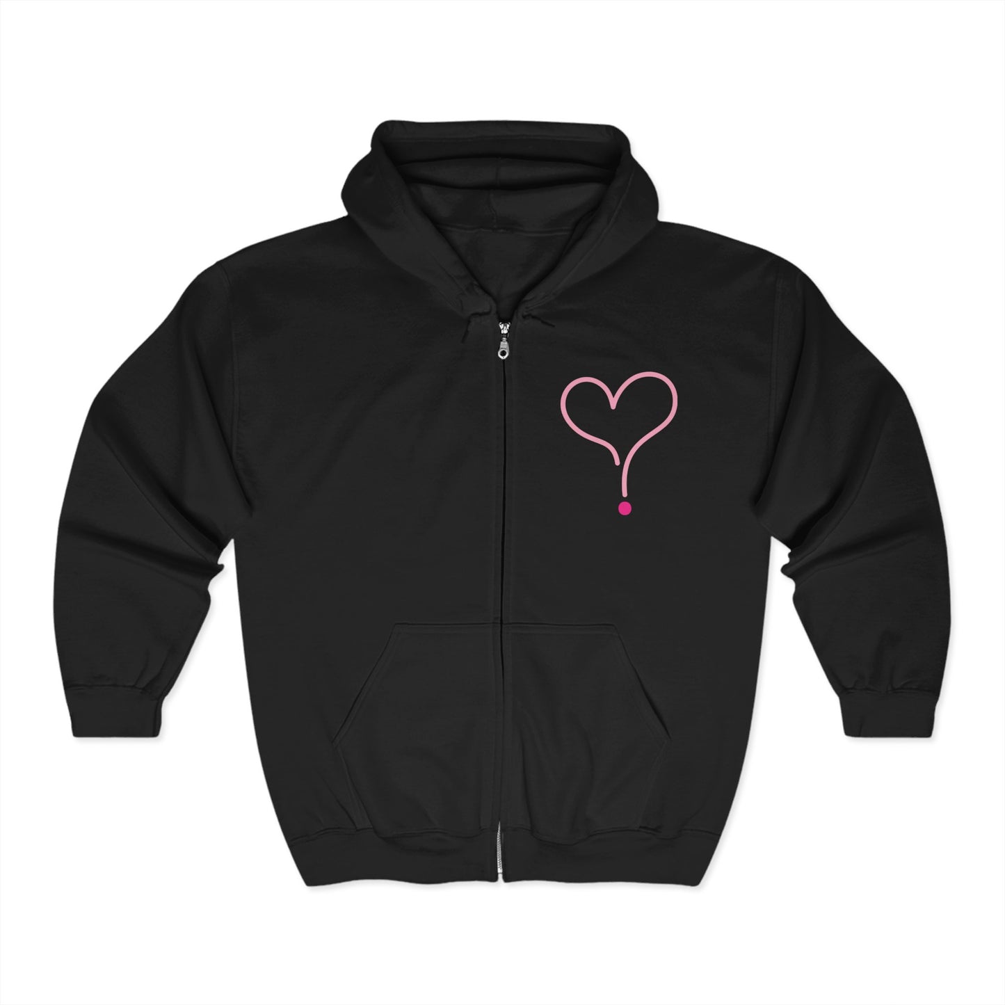 Vibing and Thriving Unisex Zip Hoodie