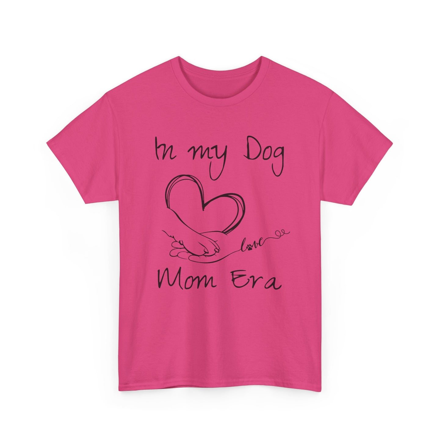 In My Dog Mom Era Unisex Heavy Cotton Tee