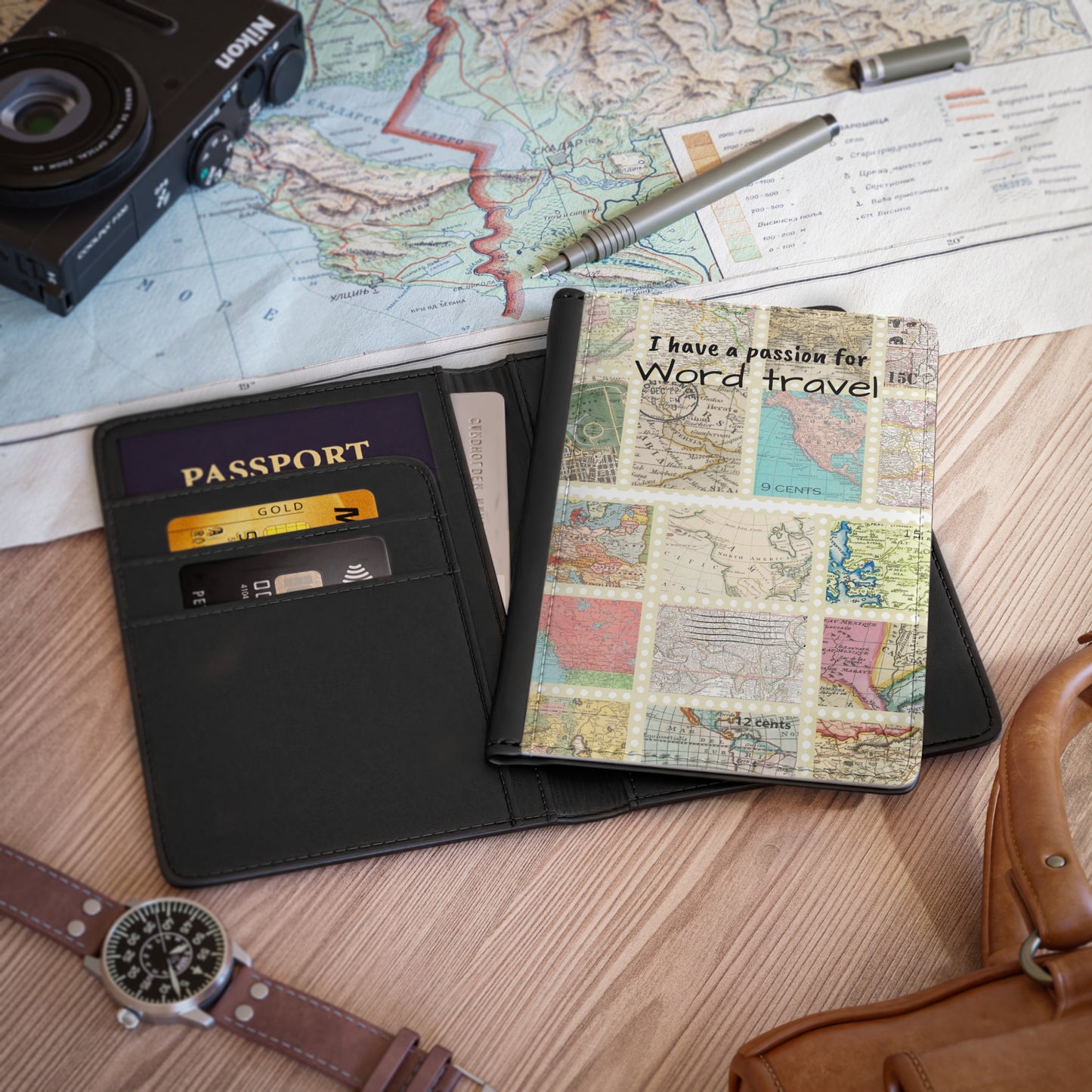 Stamps fussy Passport Cover