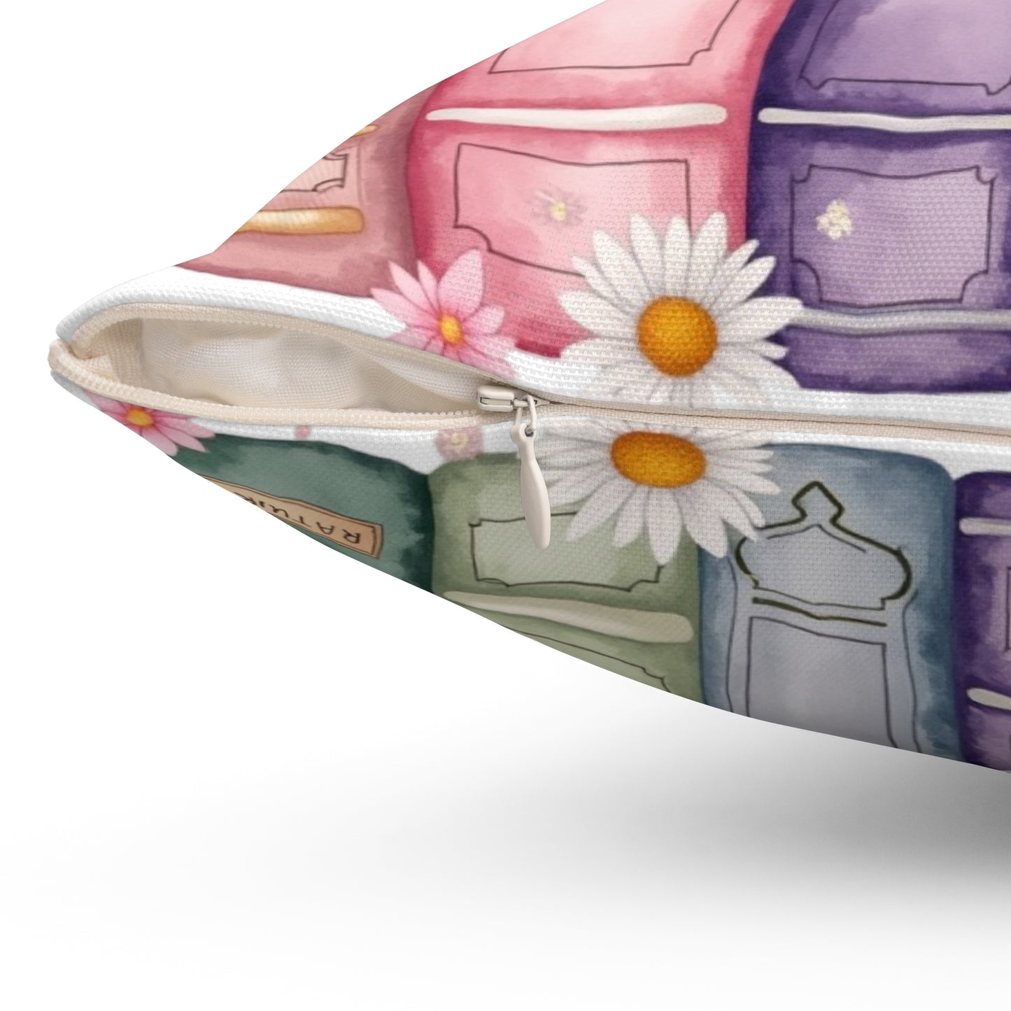 Book-Lover's Decorative Pillow
