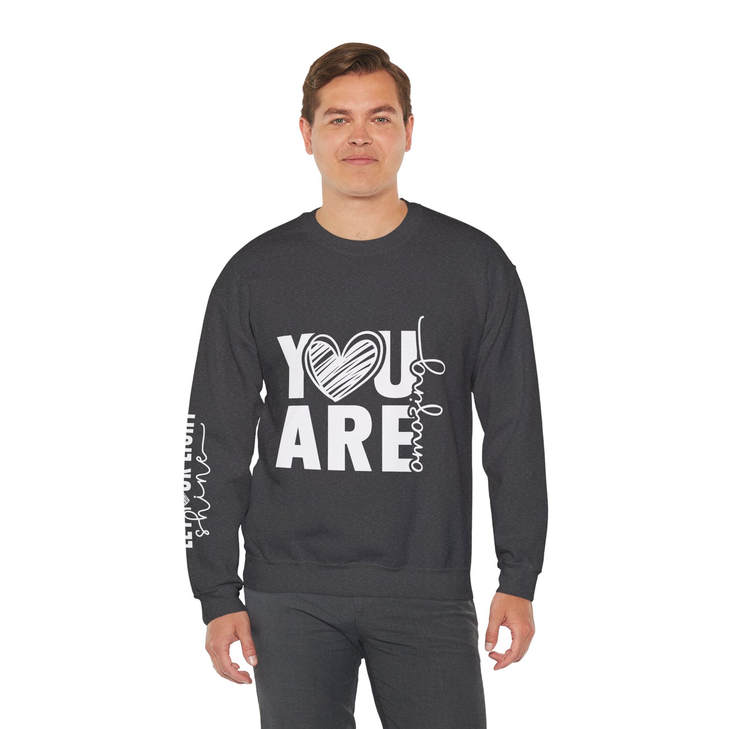 You Are Loved Unisex Crewneck Sweatshirt