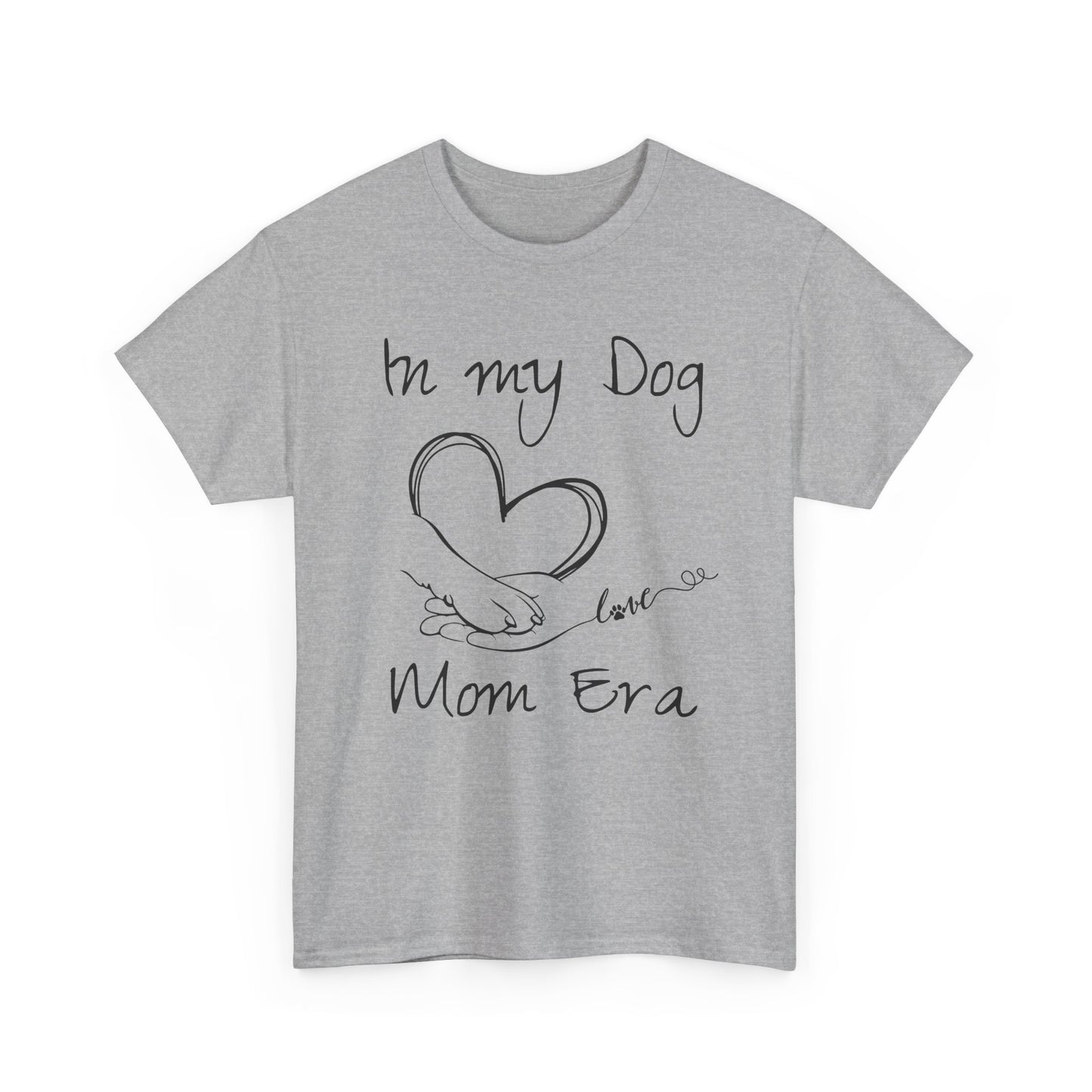 In My Dog Mom Era Unisex Heavy Cotton Tee