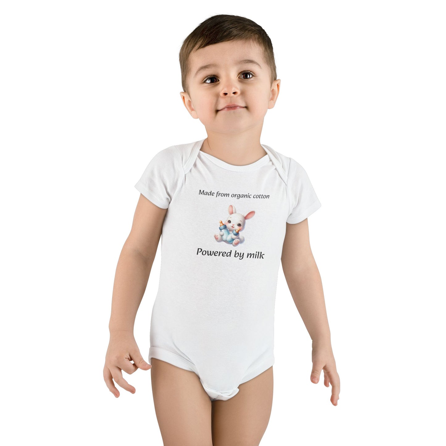 Powered by Milk Organic Baby Bodysuit