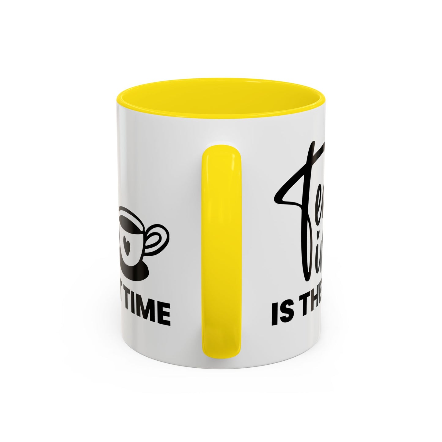 Tea Time Accent Coffee Mug