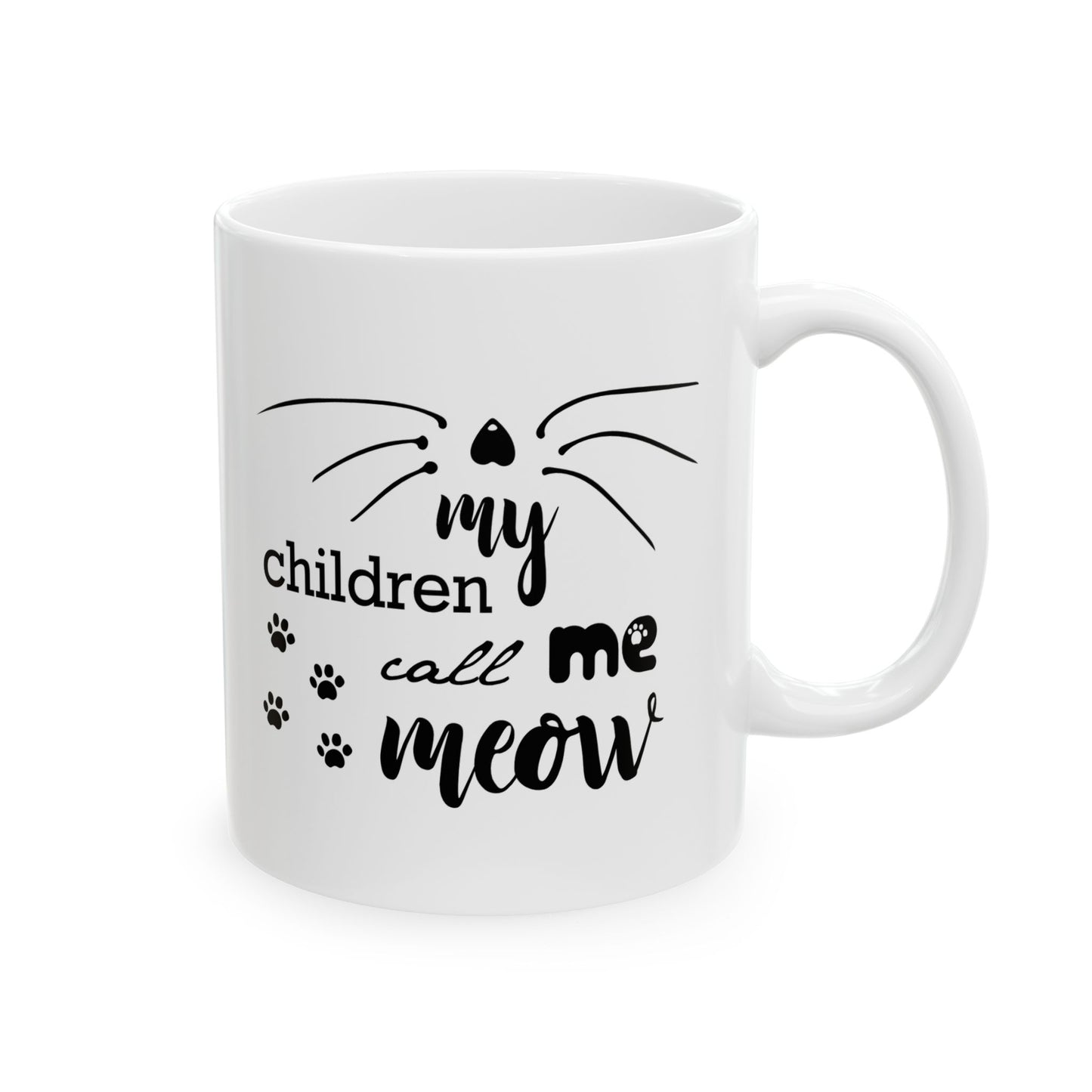 Cat Lover's Ceramic Mug