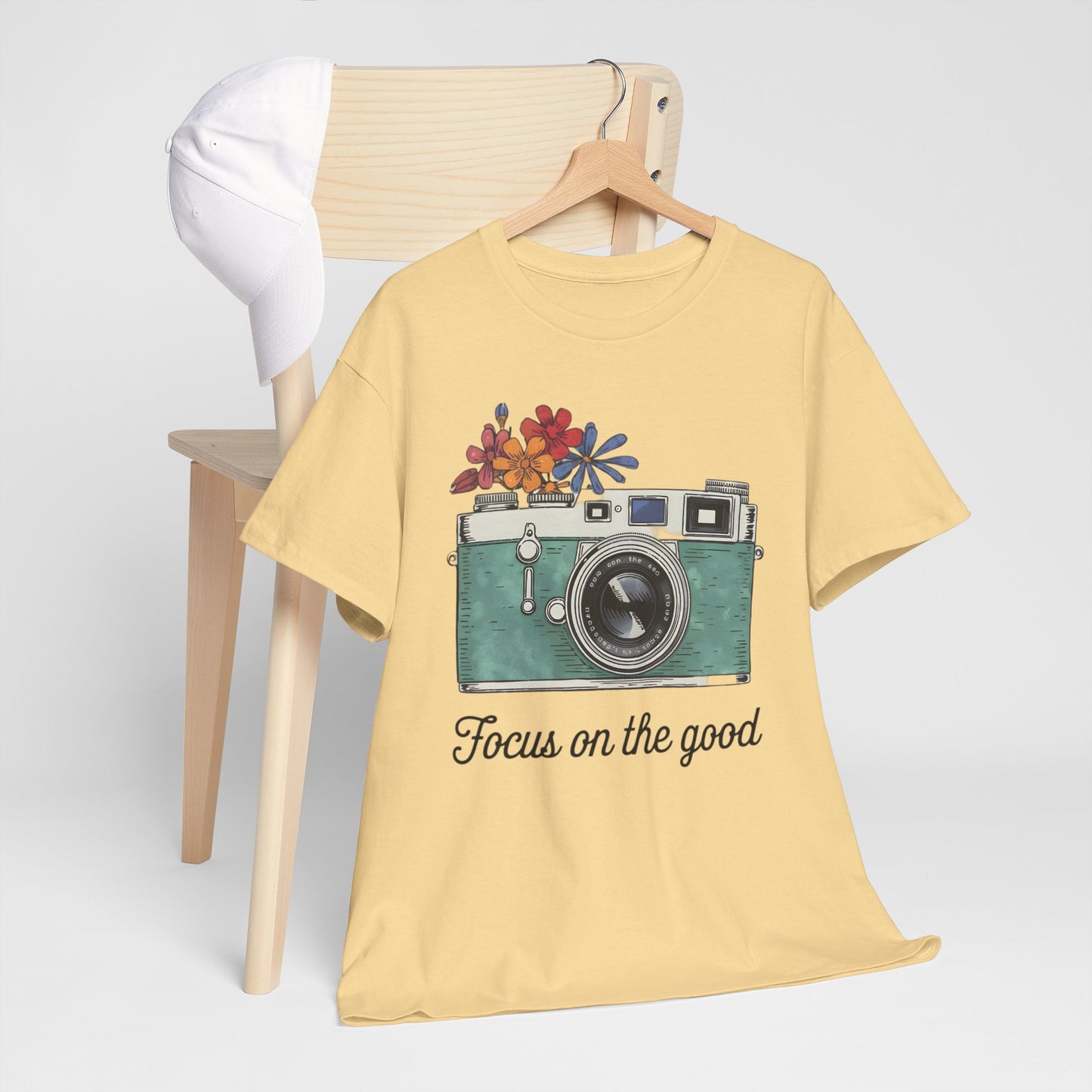 Focus on the Good Unisex Heavy Cotton Tee