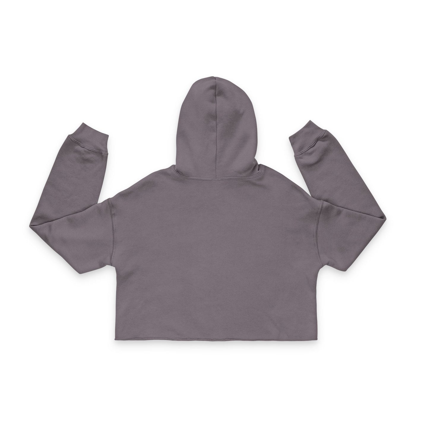 Whale Exhale Repeat Cropped Hoodie