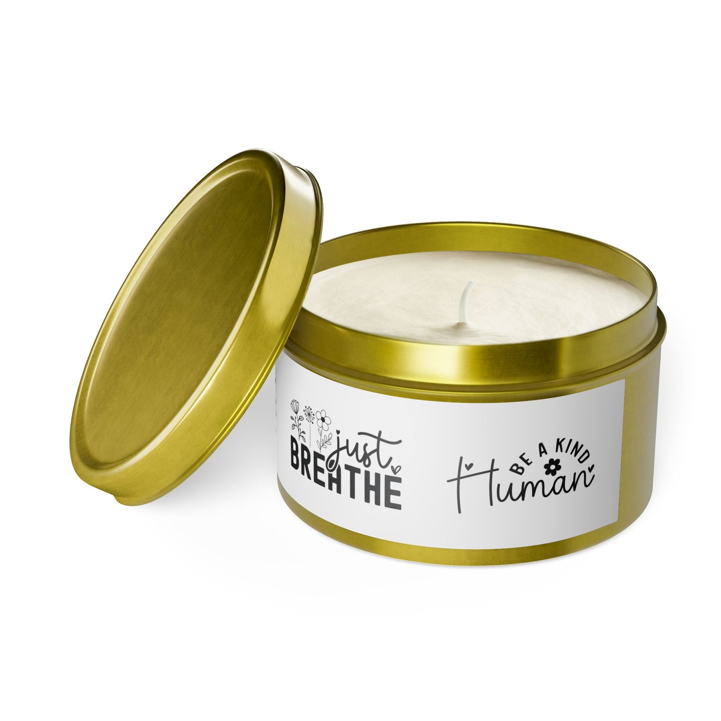 Just Breathe - Tin Candles