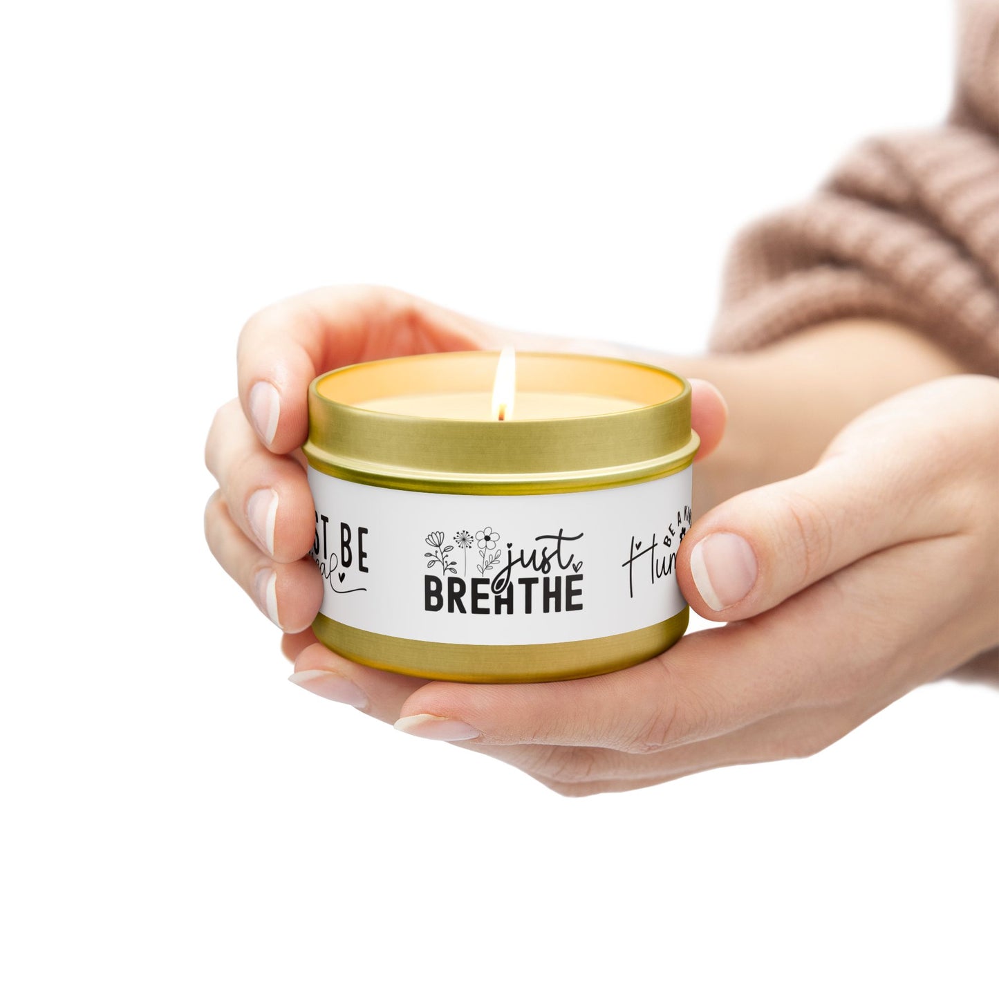 Just Breathe - Tin Candles