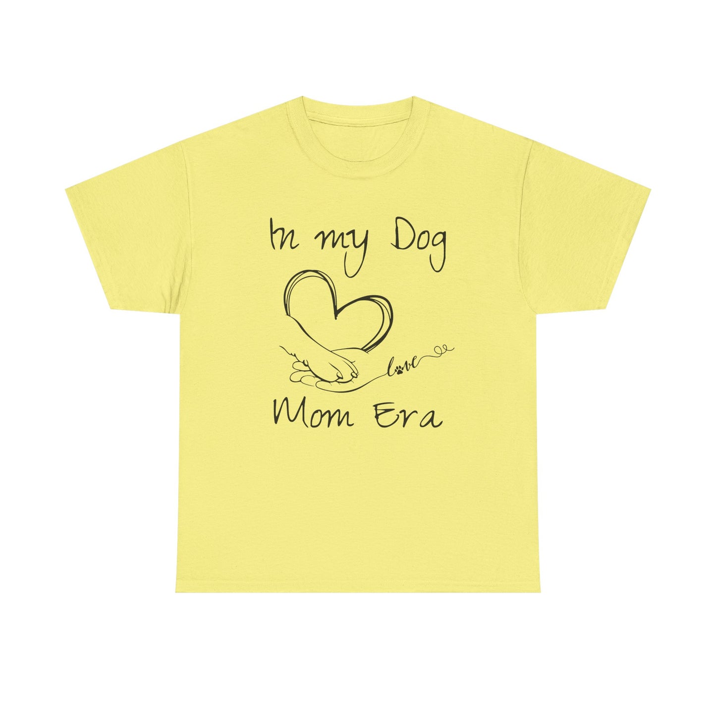 In My Dog Mom Era Unisex Heavy Cotton Tee