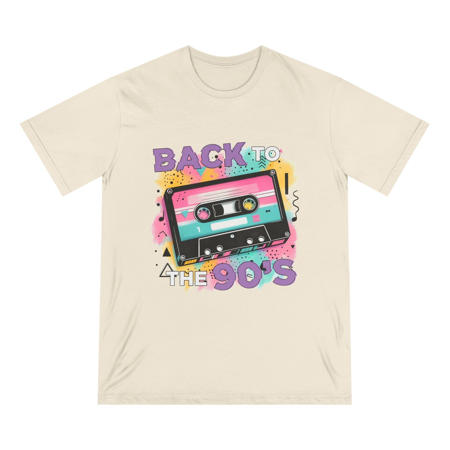 Retro 90's Inspired Organic T-Shirt