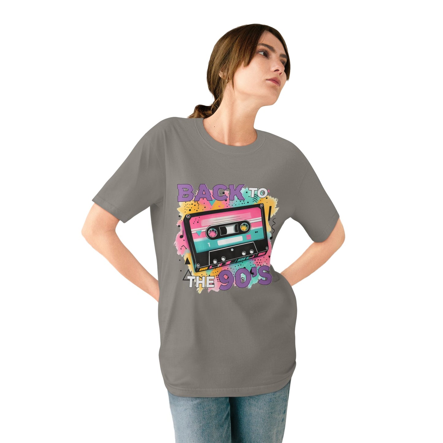 Retro 90's Inspired Organic T-Shirt