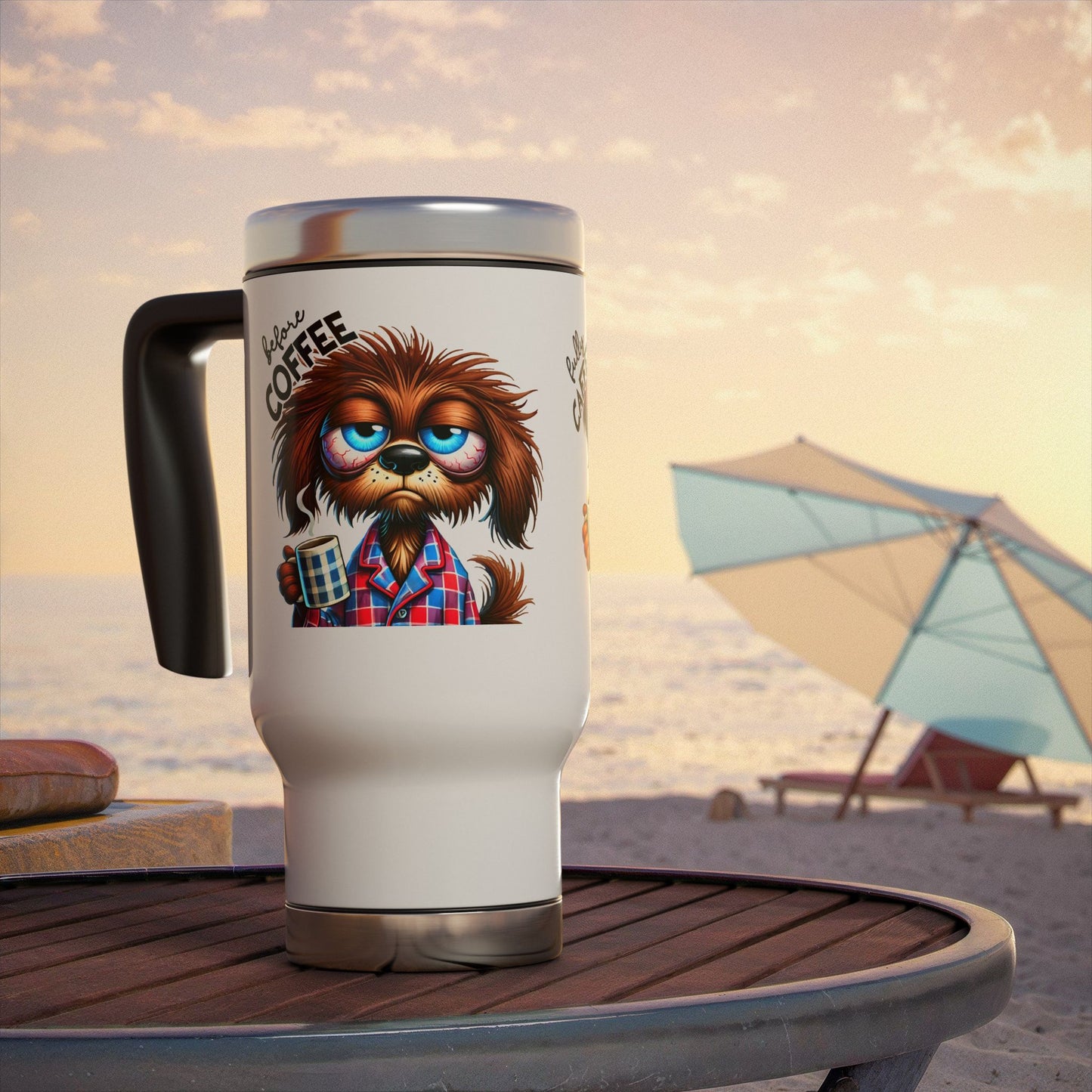 Funny coffee Travel Mug
