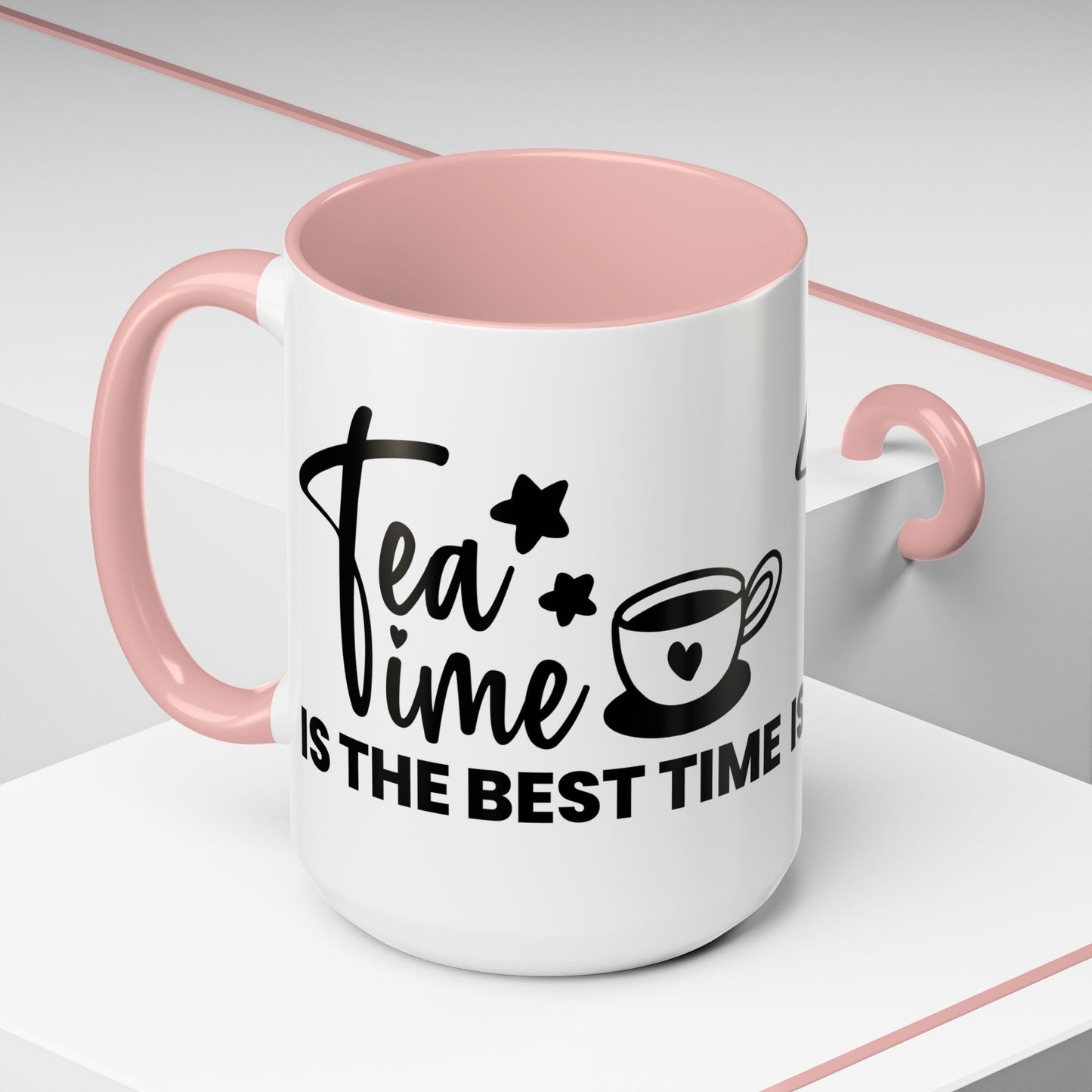 Tea Time Accent Coffee Mug