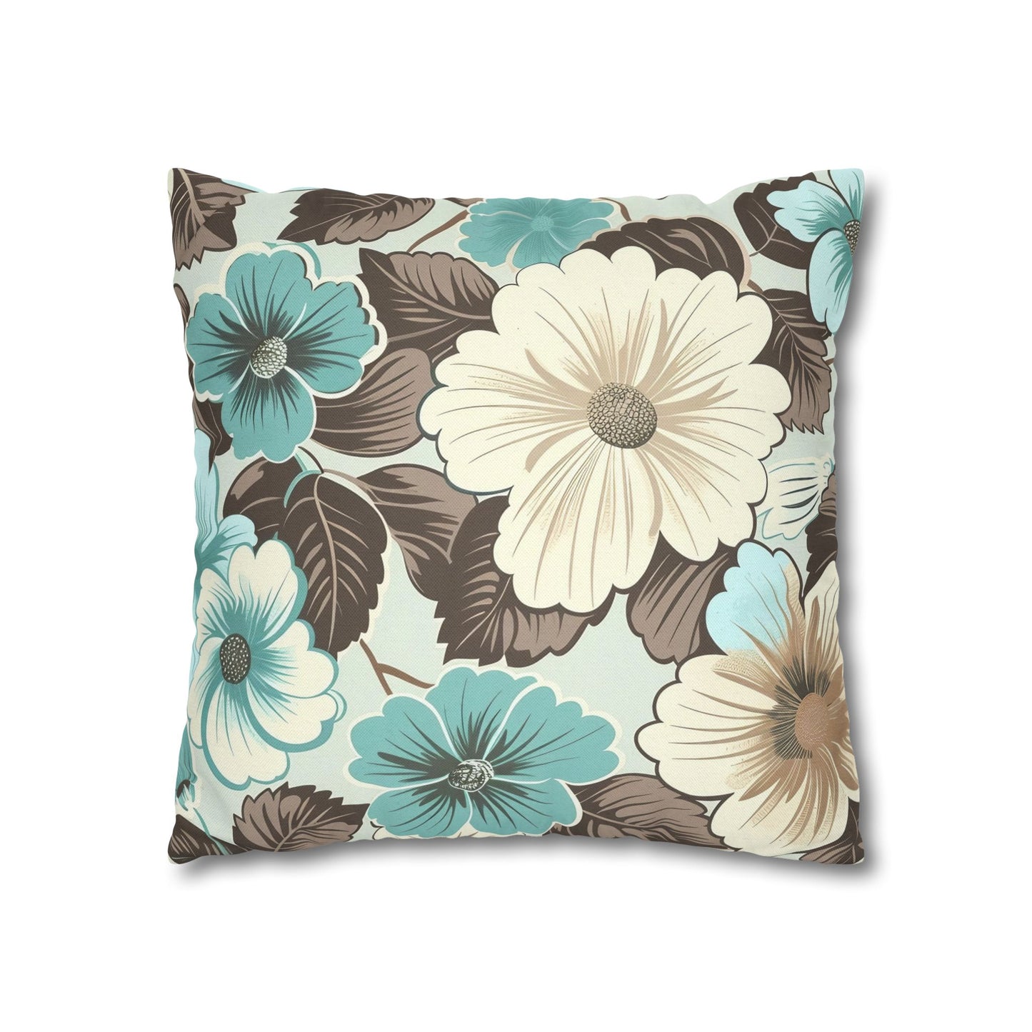 Floral Decorative Pillowcase