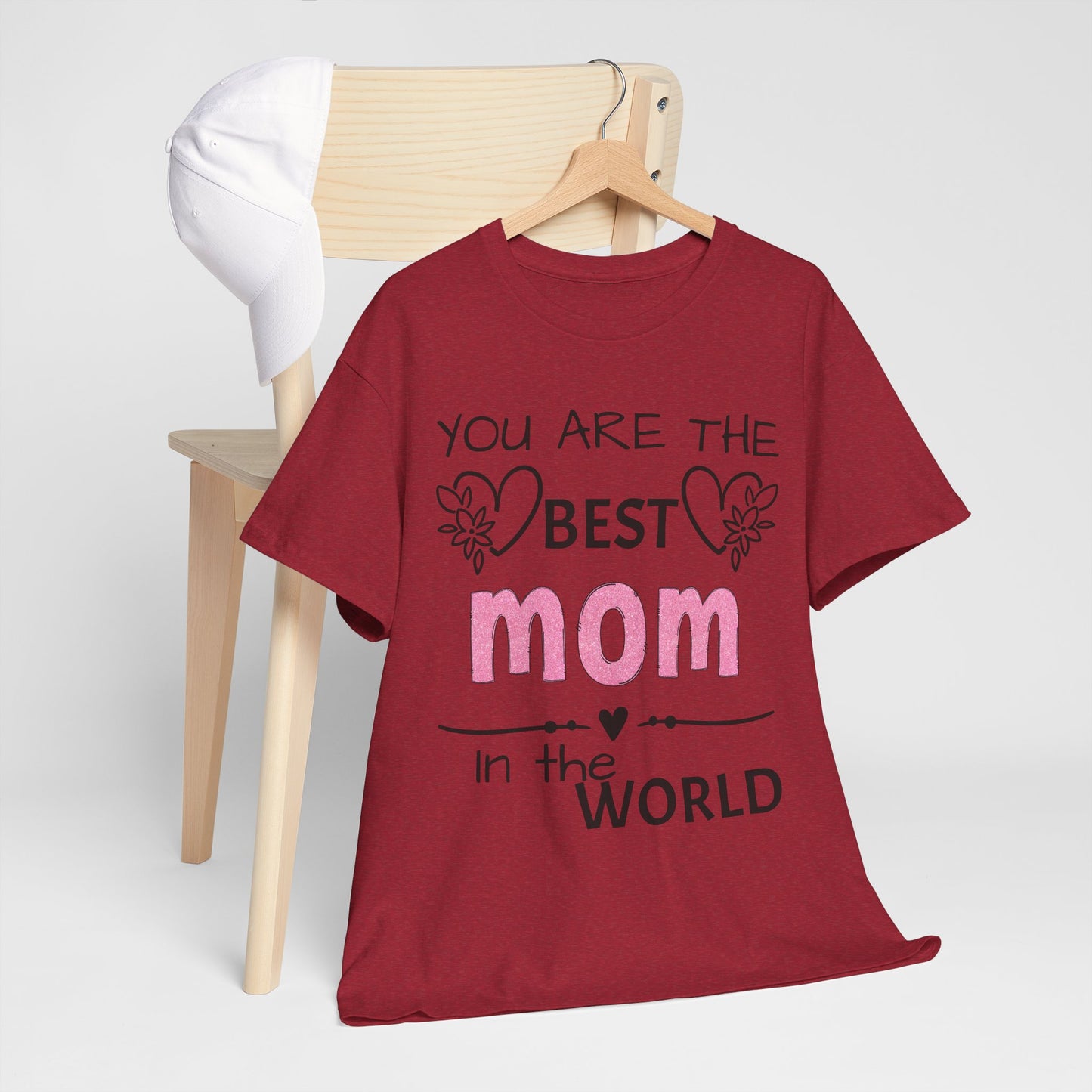 Best Mom Unisex Heavy Cotton Tee