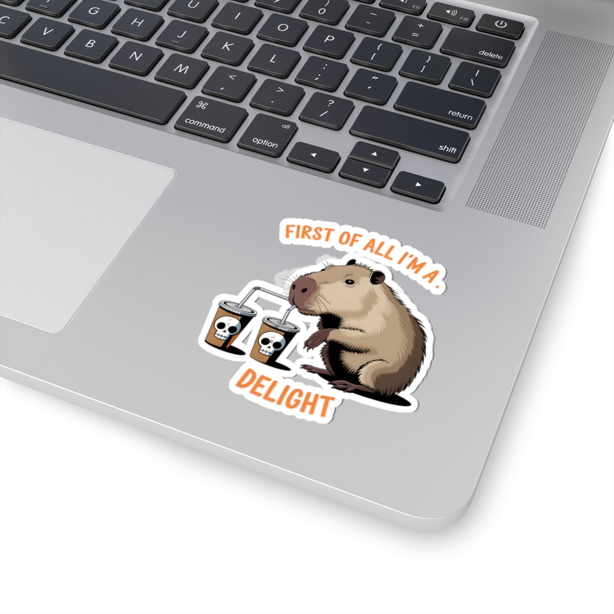 Funny Capybara Kiss-Cut Stickers