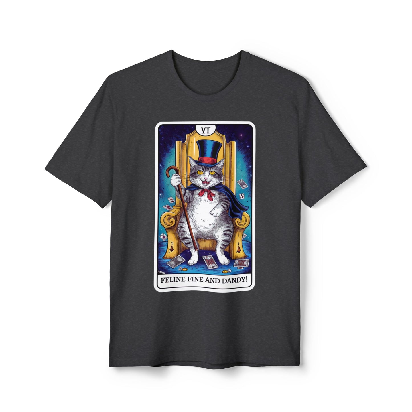 Feline Fine and Dandy Cat T-Shirt