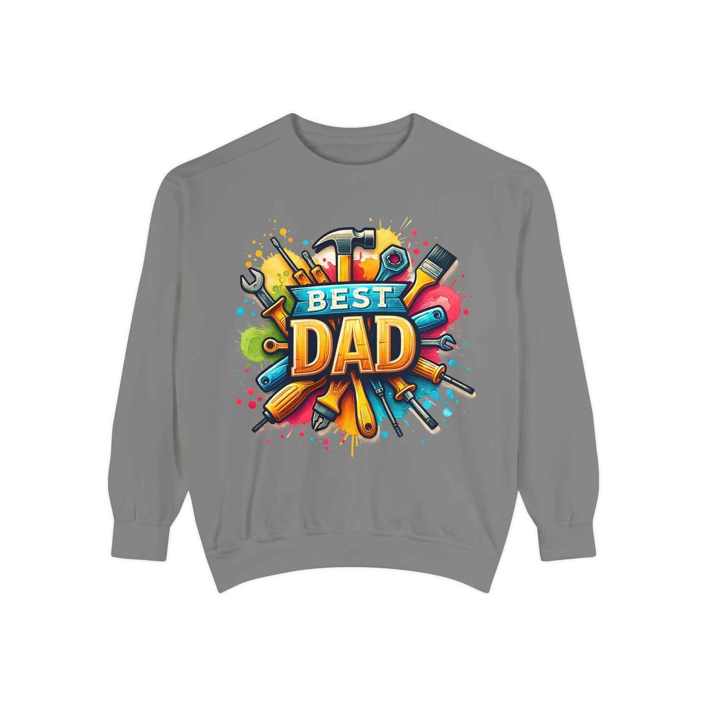 Best Dad Garment-Dyed Sweatshirt