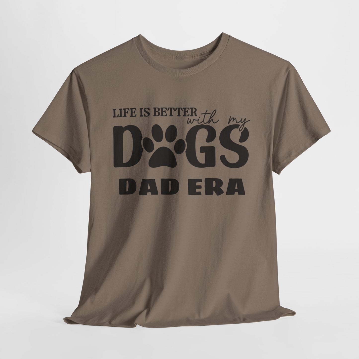 Life is Better with My Dogs Unisex Heavy Cotton Tee