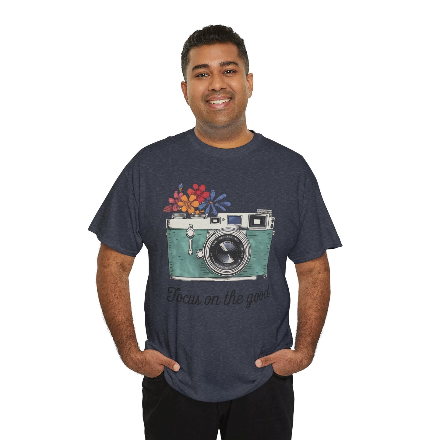 Focus on the Good Unisex Heavy Cotton Tee