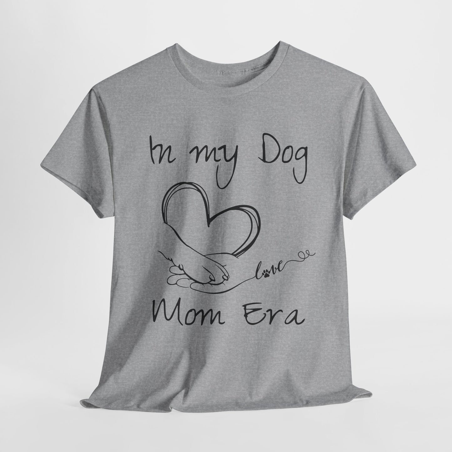 In My Dog Mom Era Unisex Heavy Cotton Tee