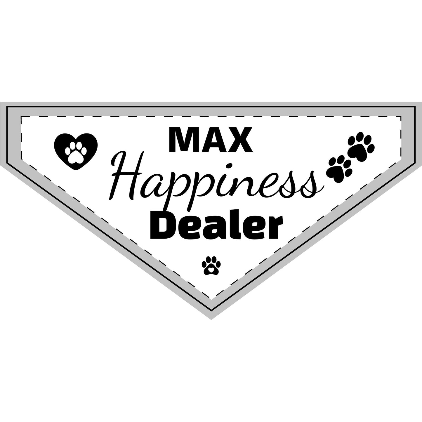Custom Clip-on Pet Bandana