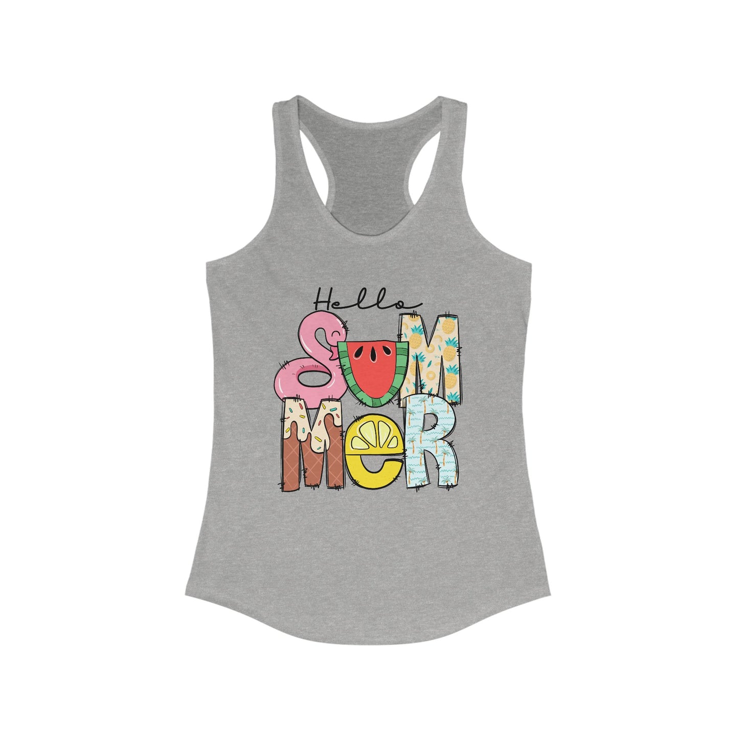Hello Summer Women's Racerback Tank