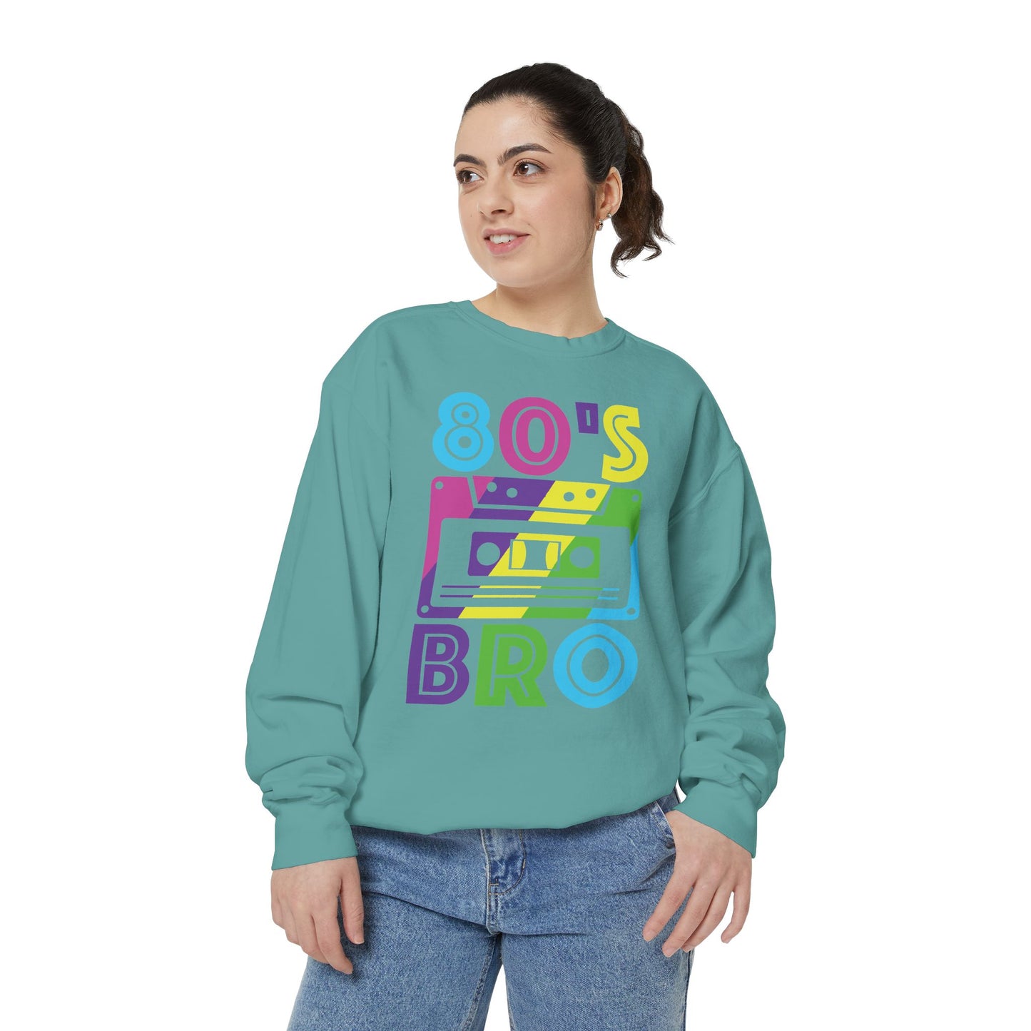 Retro 80's Bro Sweatshirt
