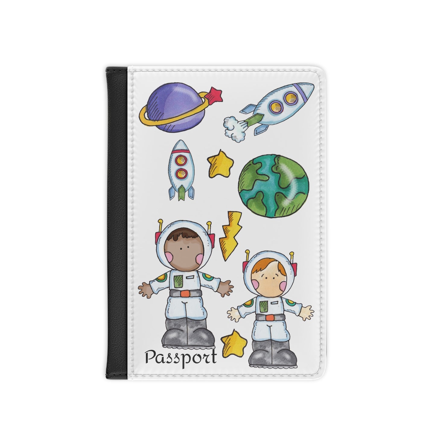 Kids' Space Adventure Passport Cover