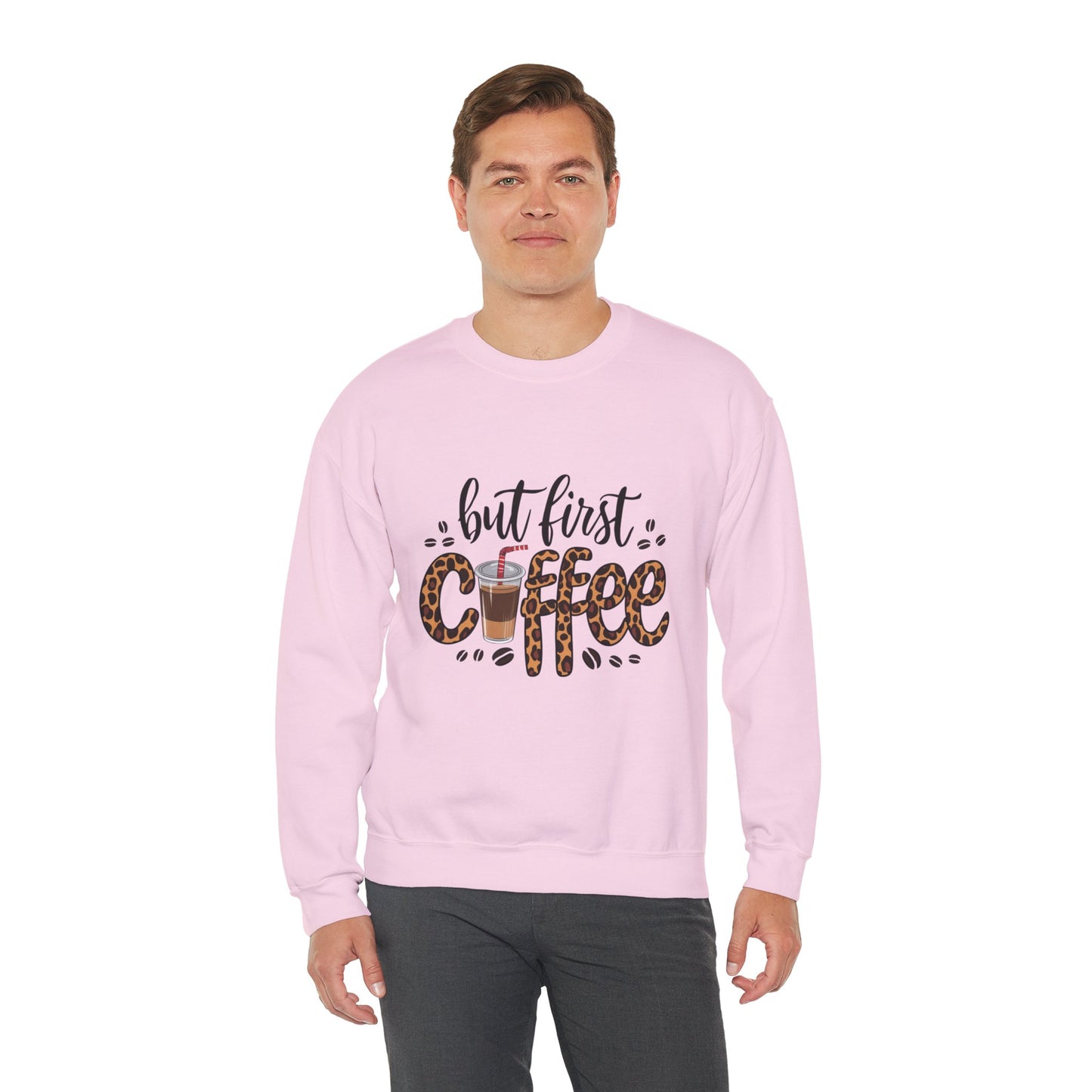 But First Coffee Crewneck Sweatshirt