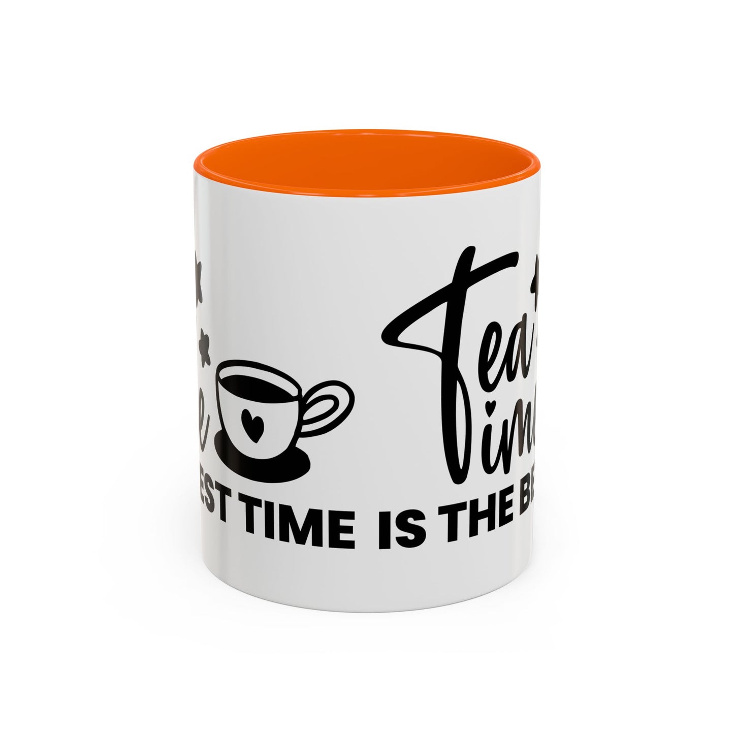 Tea Time Accent Coffee Mug