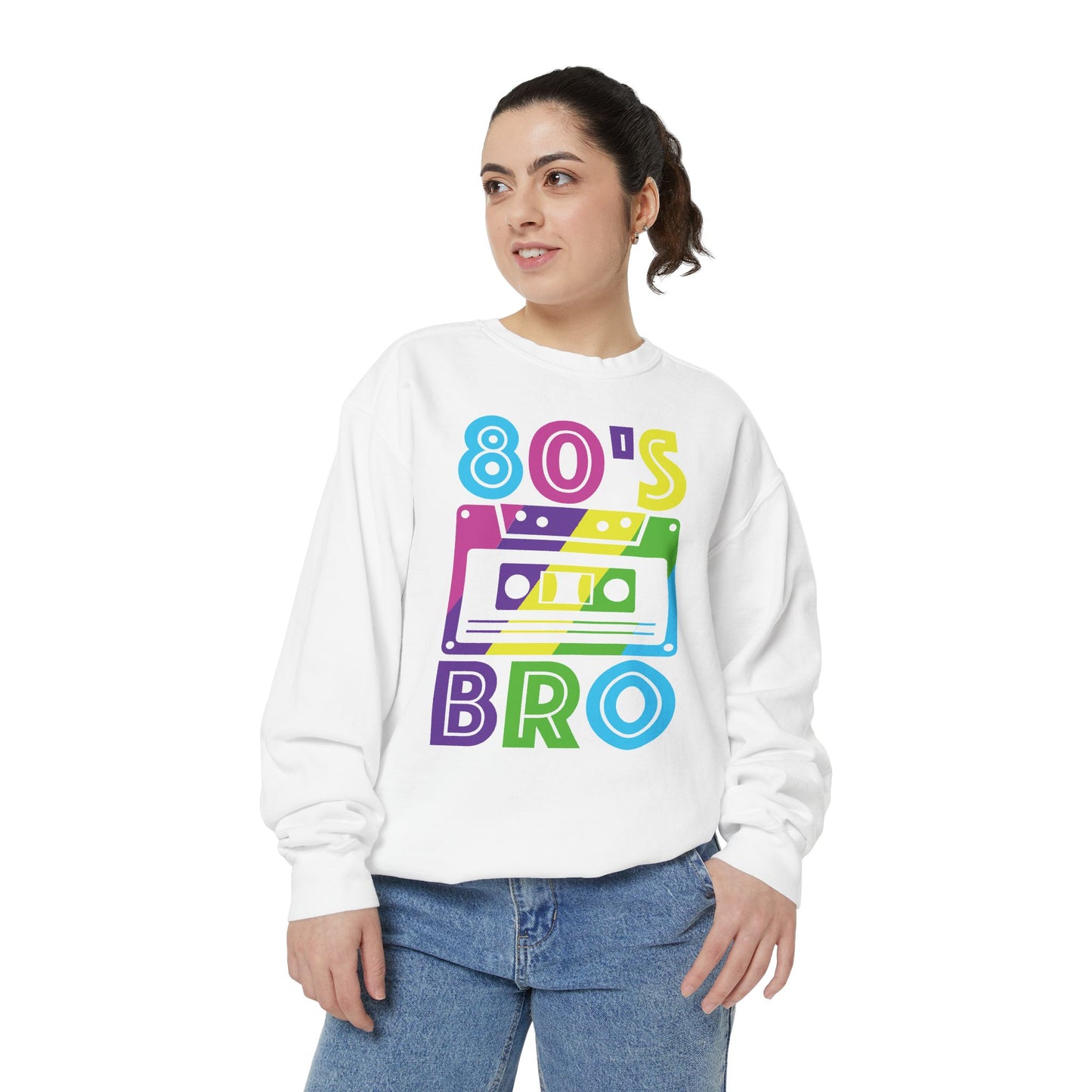 Retro 80's Bro Sweatshirt