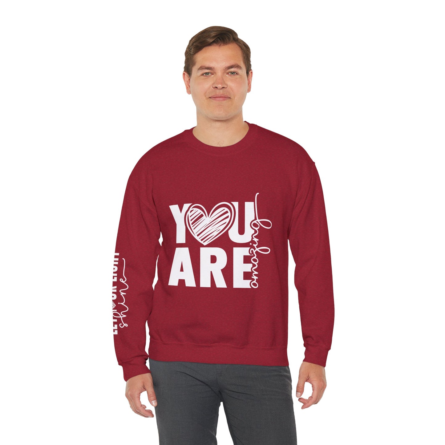 You Are Loved Unisex Crewneck Sweatshirt