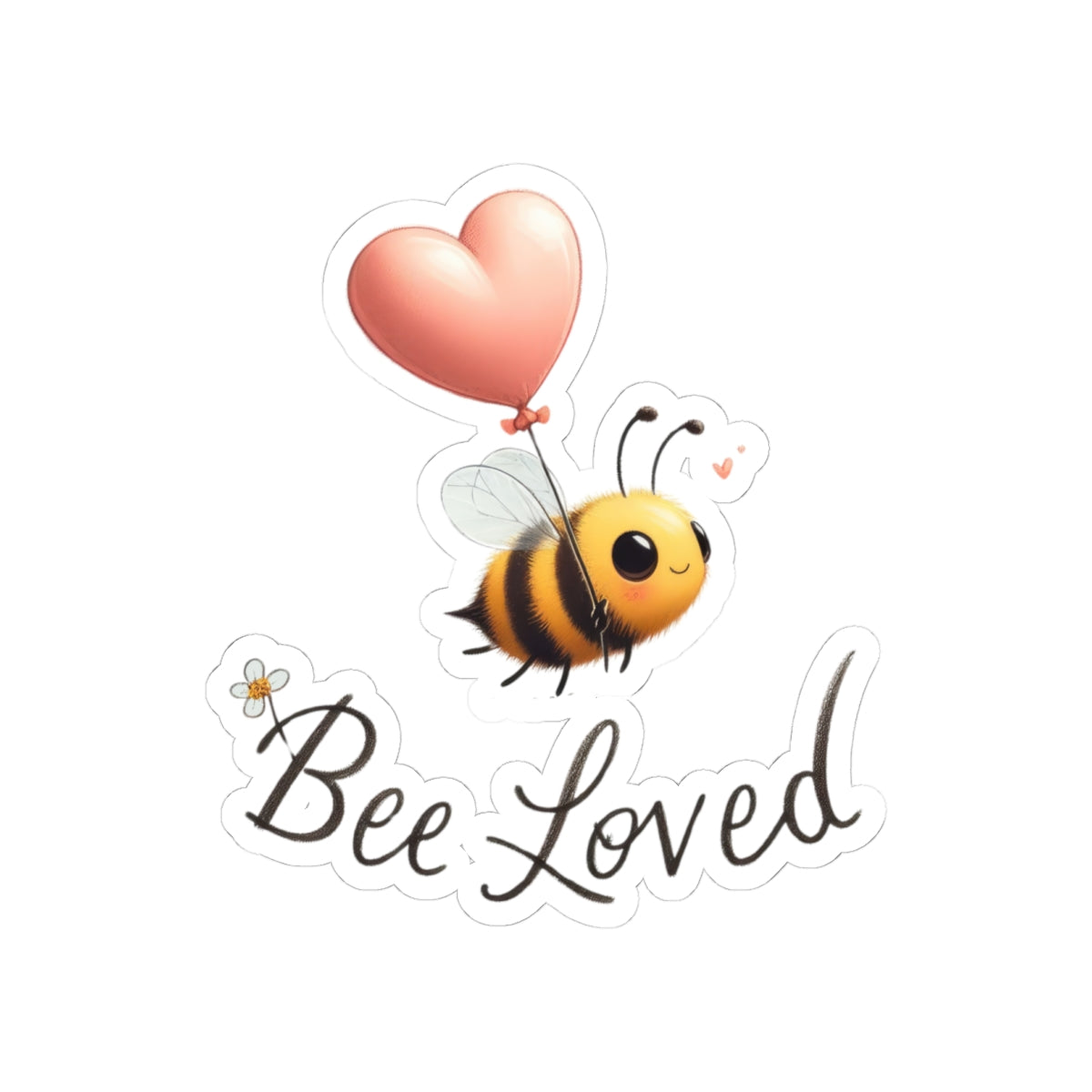 Bee Loved Kiss-Cut Stickers