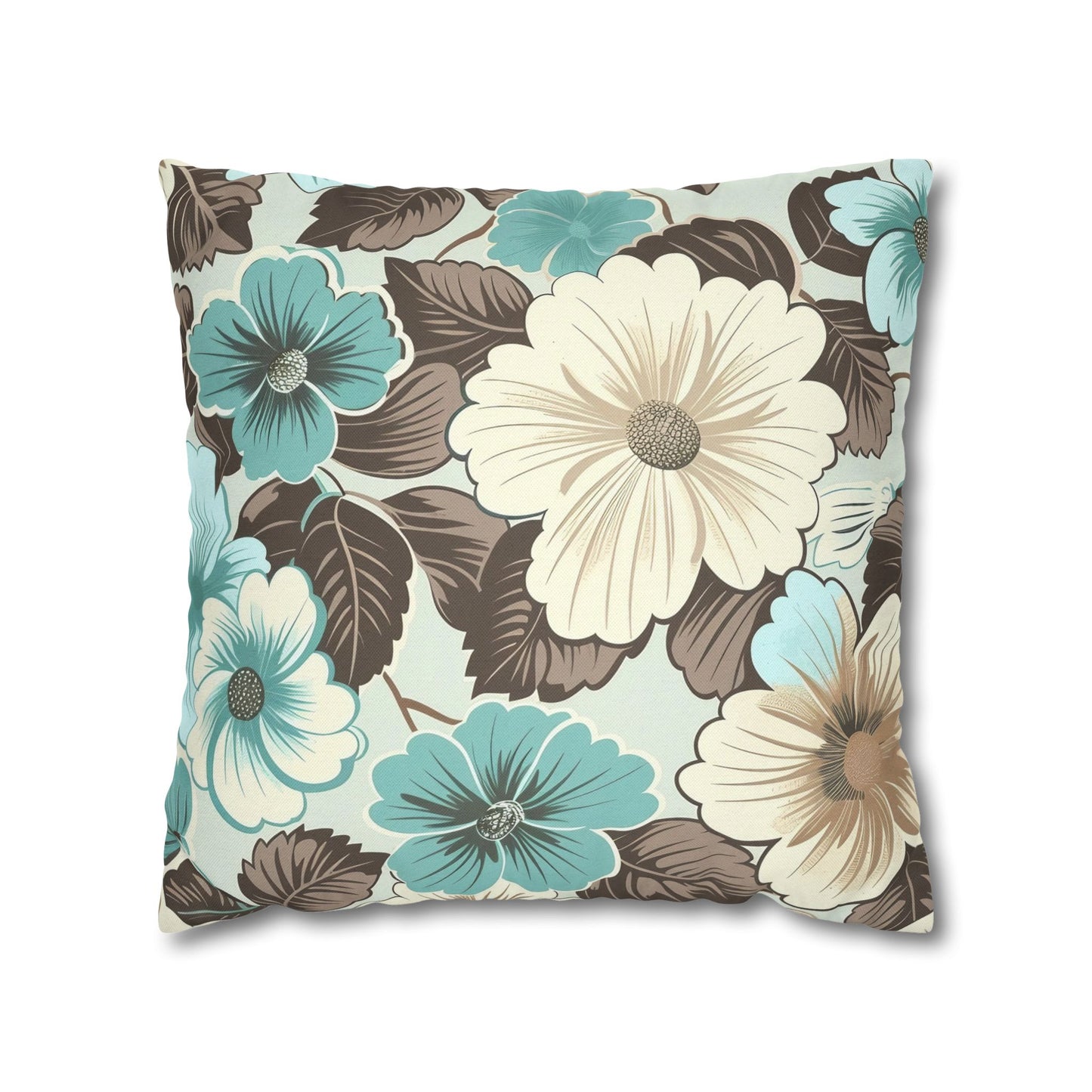 Floral Decorative Pillowcase