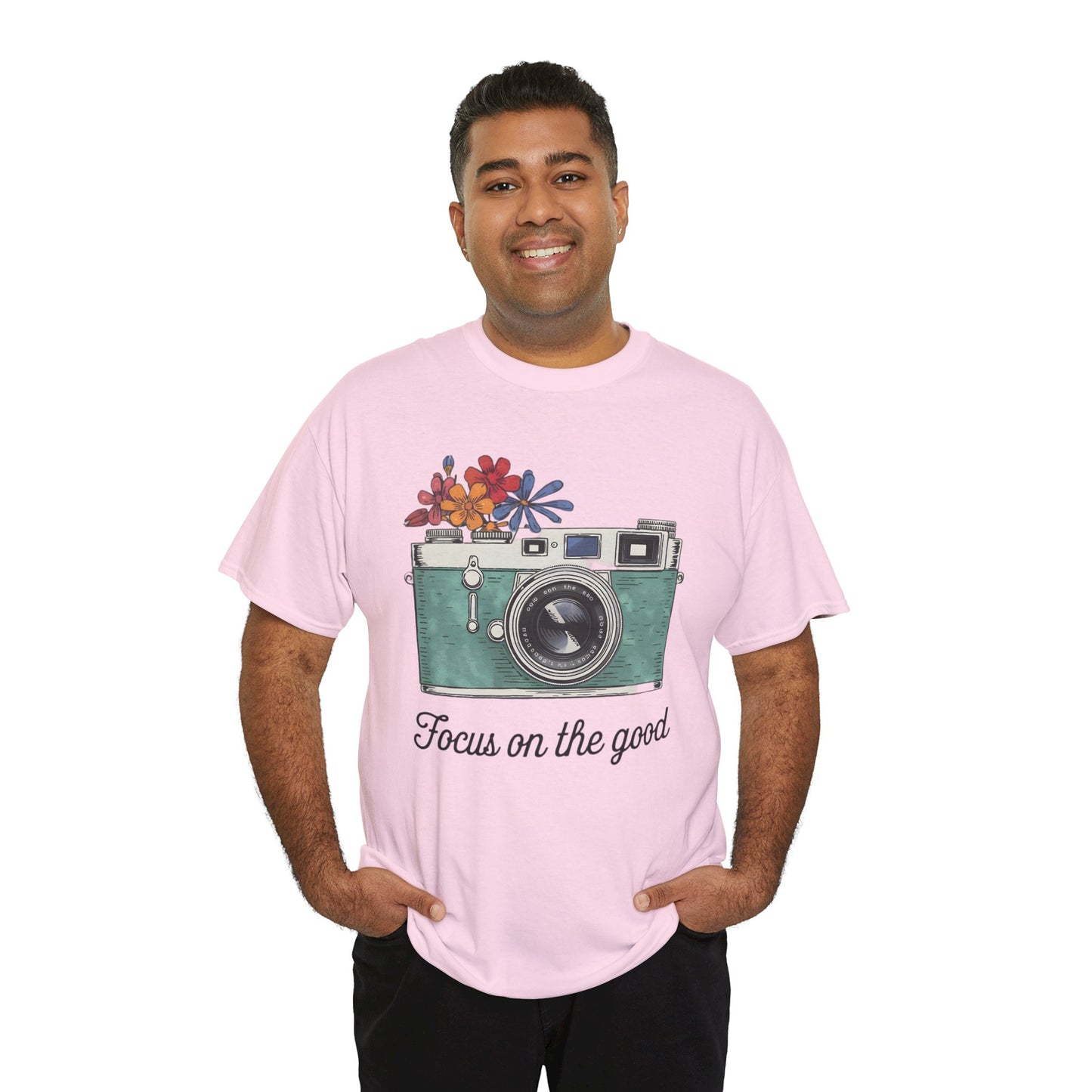 Focus on the Good Unisex Heavy Cotton Tee