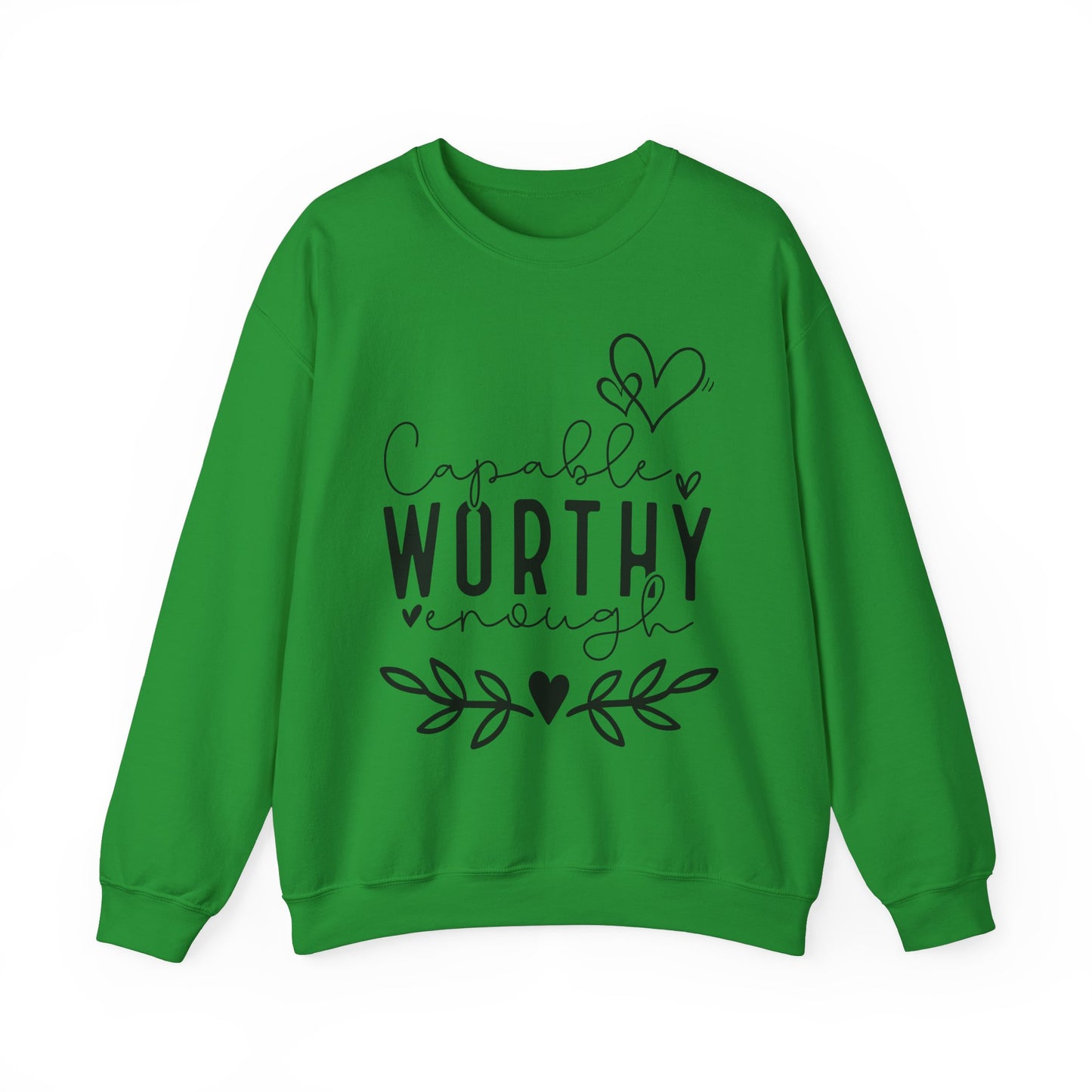Capable & Worthy Unisex Crewneck Sweatshirt