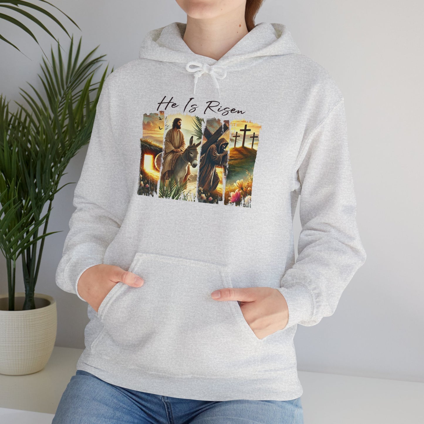 He Is Risen - Heavy Blend Hoodie
