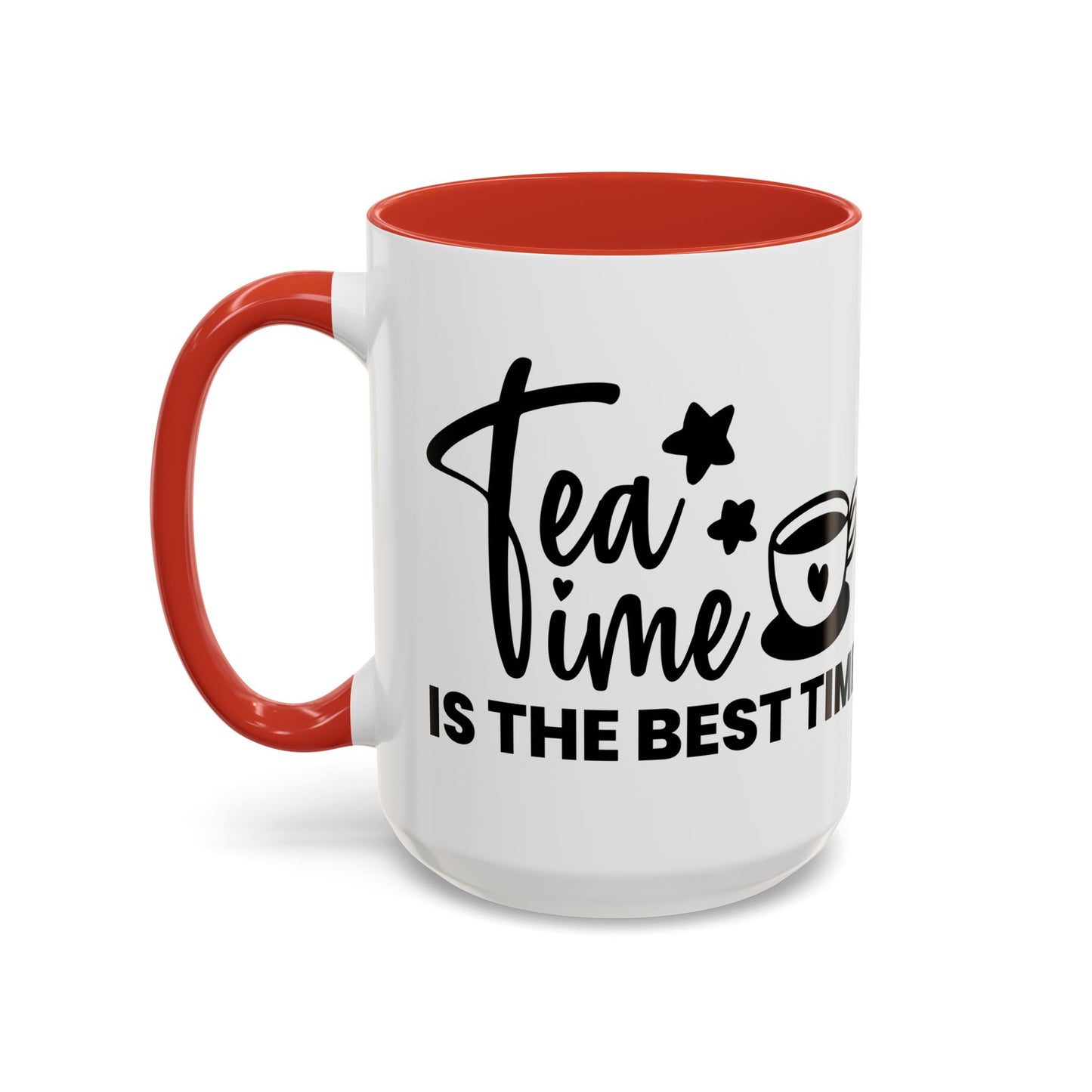 Tea Time Accent Coffee Mug